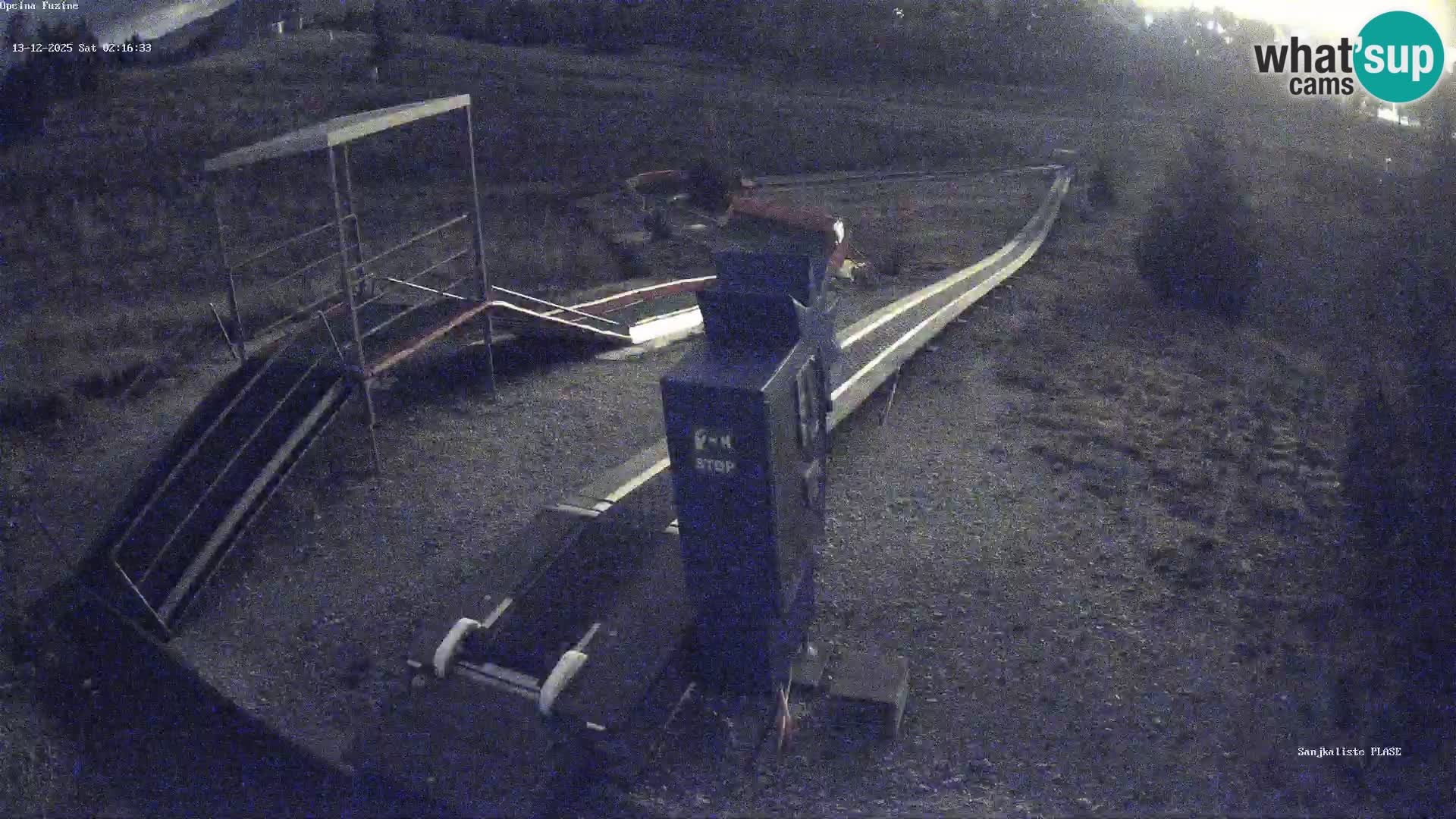 Webcam en direct Piste de luge de Fužine – Croatie