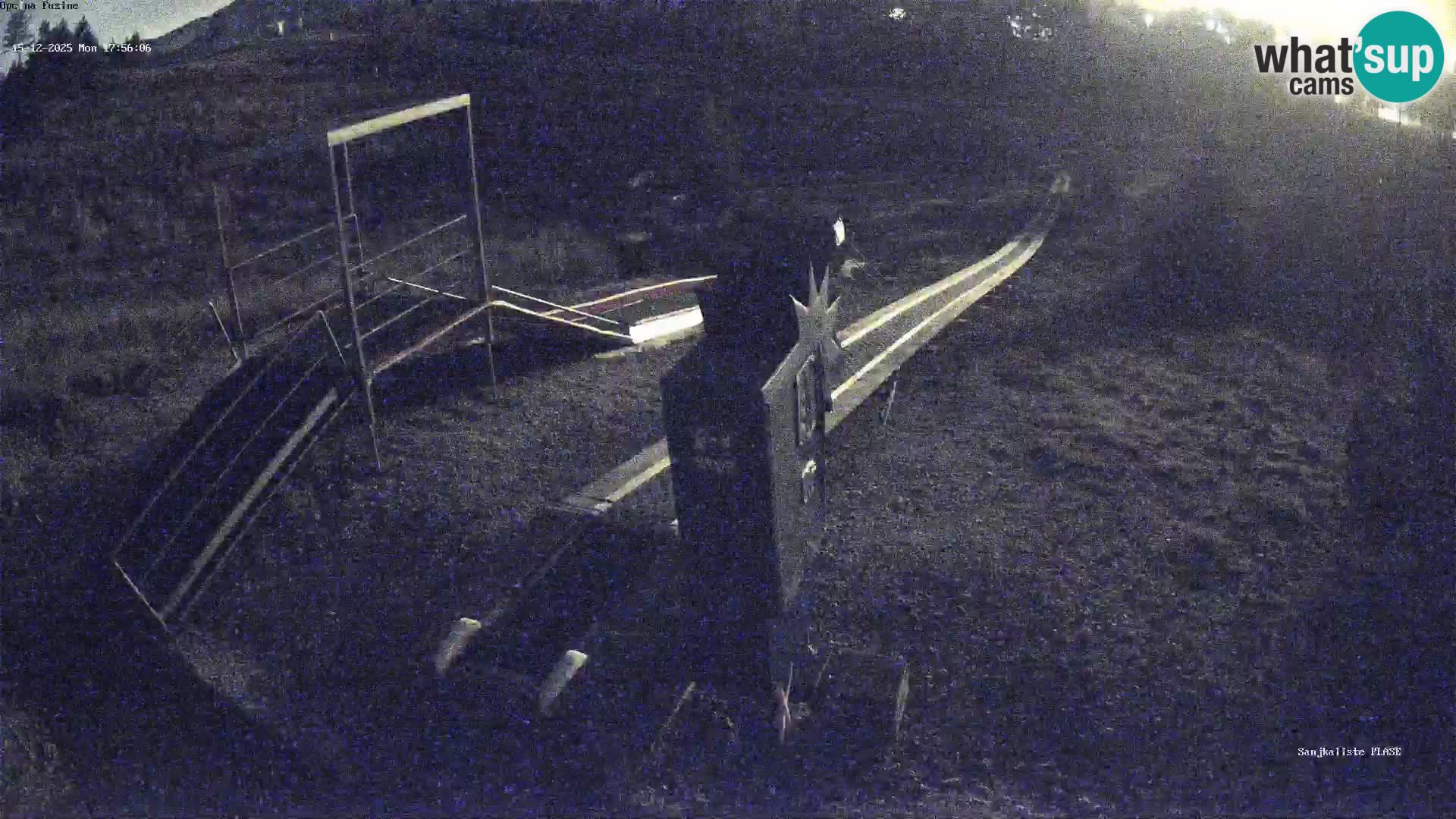 Webcam en direct Piste de luge de Fužine – Croatie