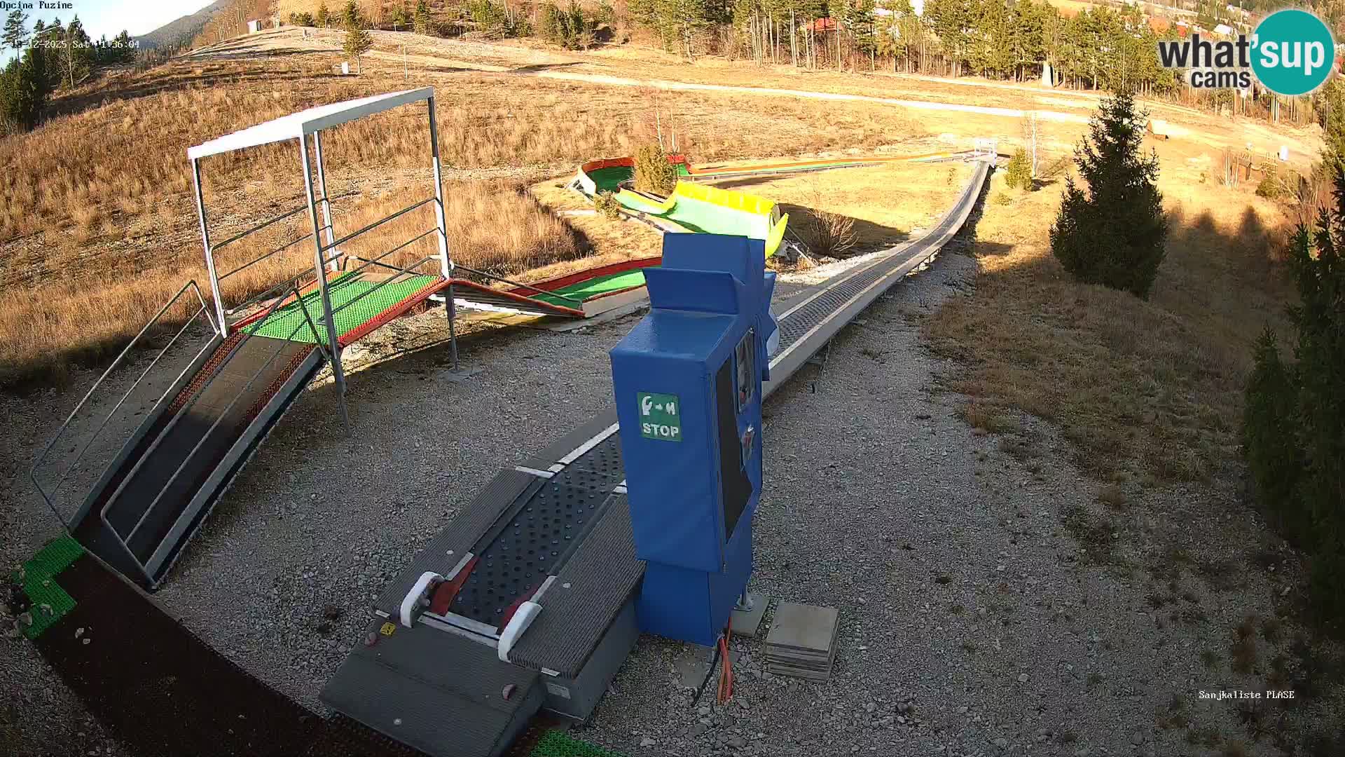 Web kamera uživo Sanjkalište Fužine – Hrvatska