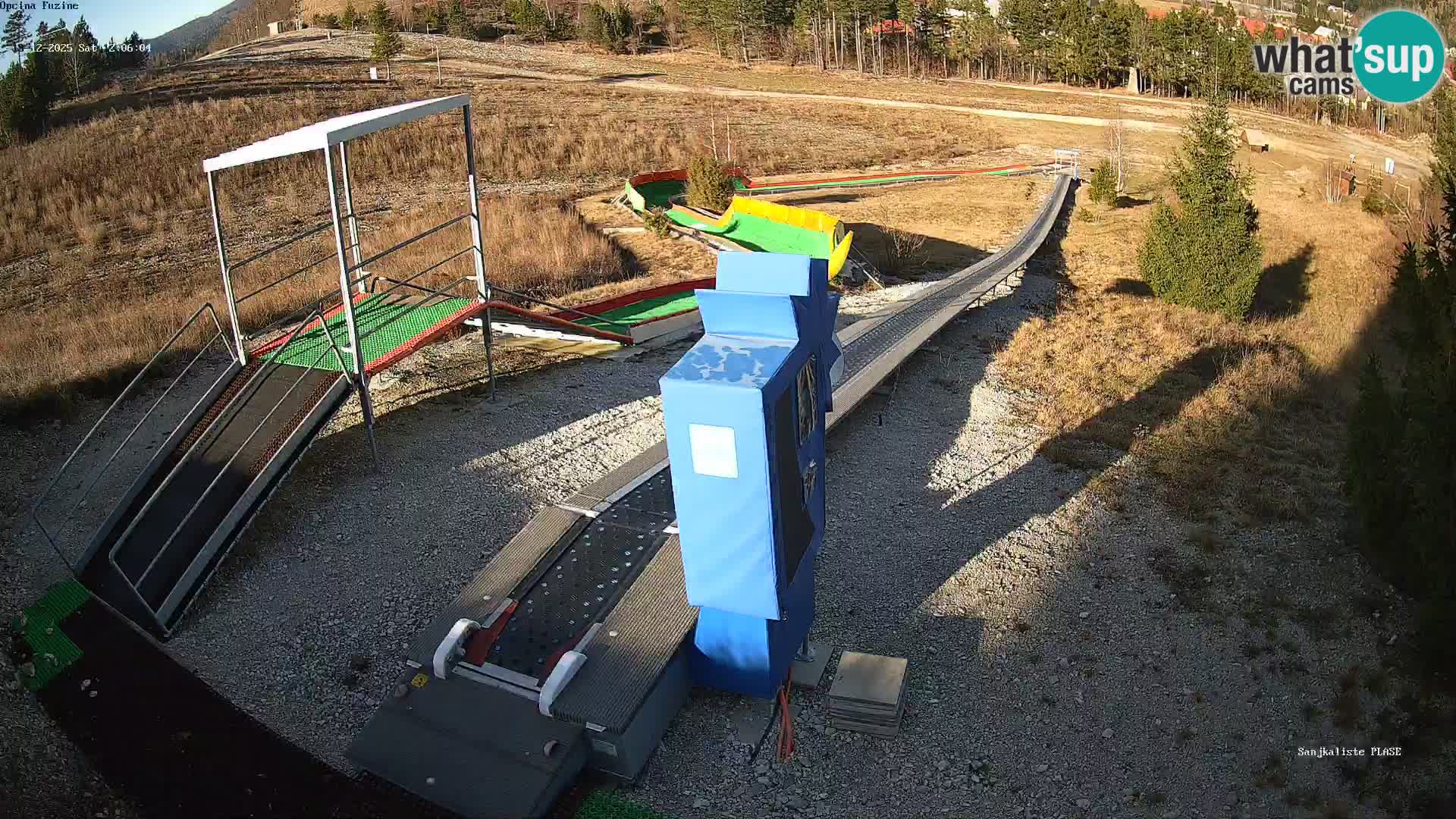 Web kamera uživo Sanjkalište Fužine – Hrvatska