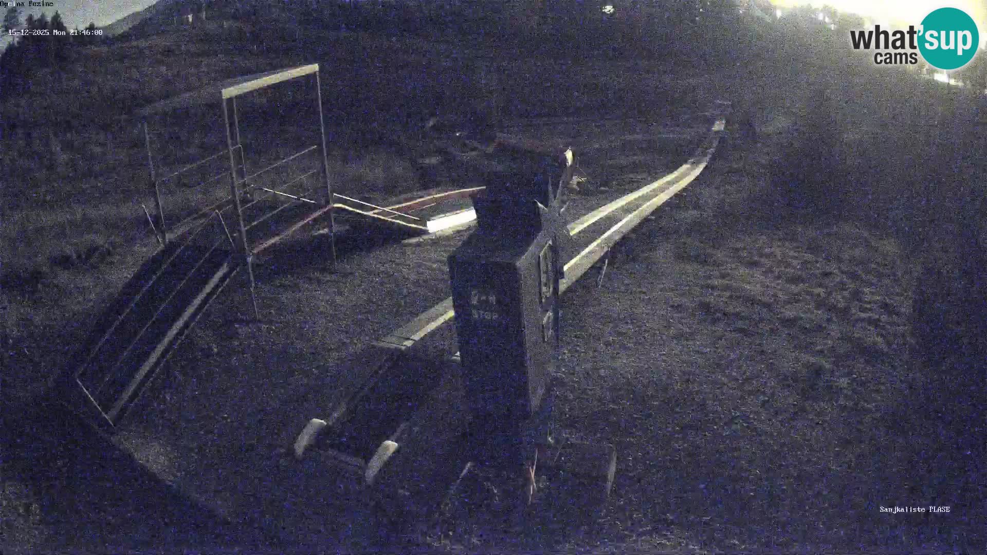 Live webcam Pista da slittino Fužine – Croazia