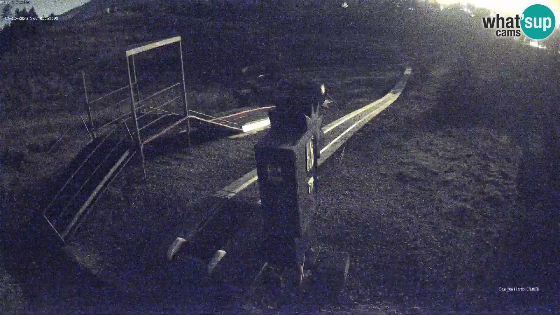 Live webcam Pista da slittino Fužine – Croazia