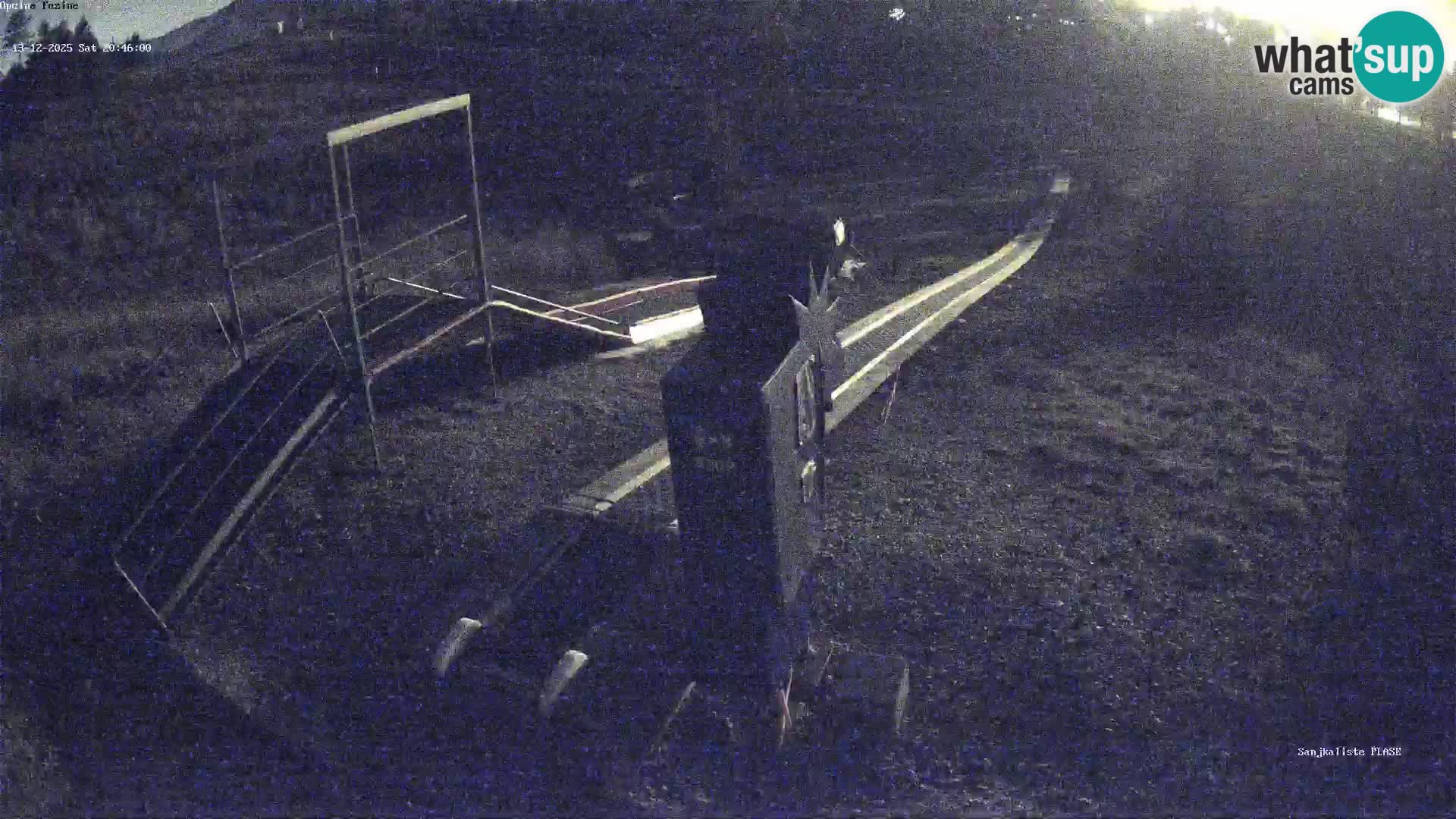 Live webcam Pista da slittino Fužine – Croazia