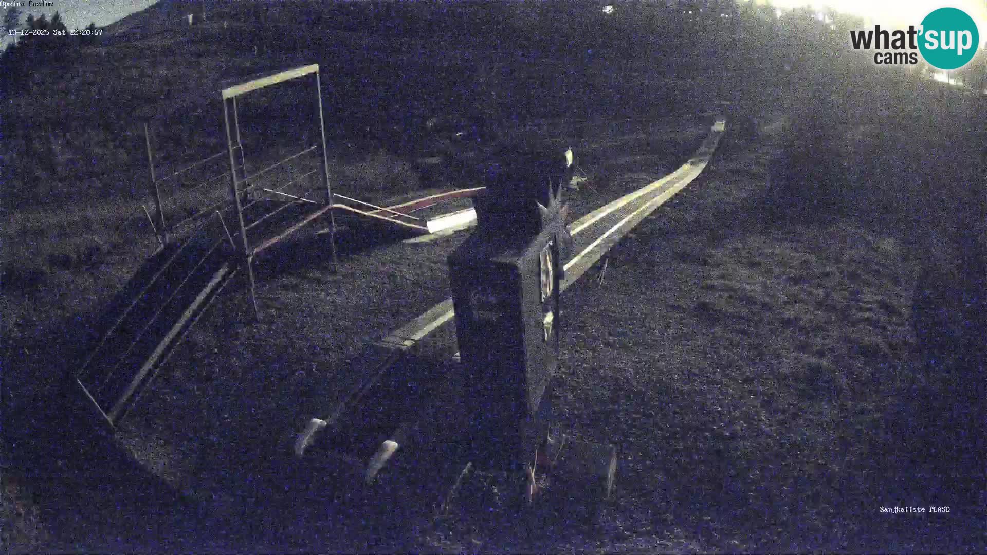 Live webcam Pista da slittino Fužine – Croazia