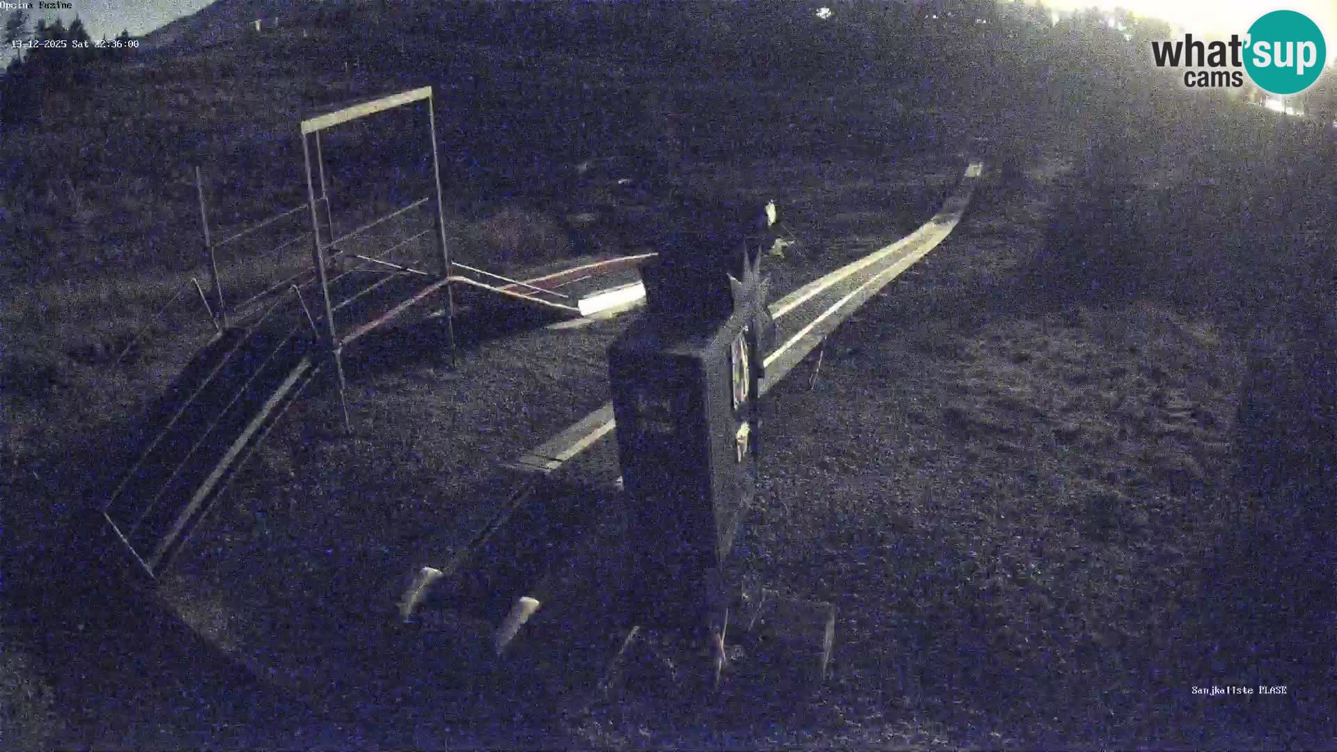 Live webcam Fužine toboggan run – Croatia