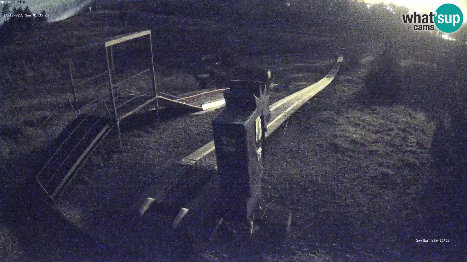 Live webcam Fužine toboggan run – Croatia