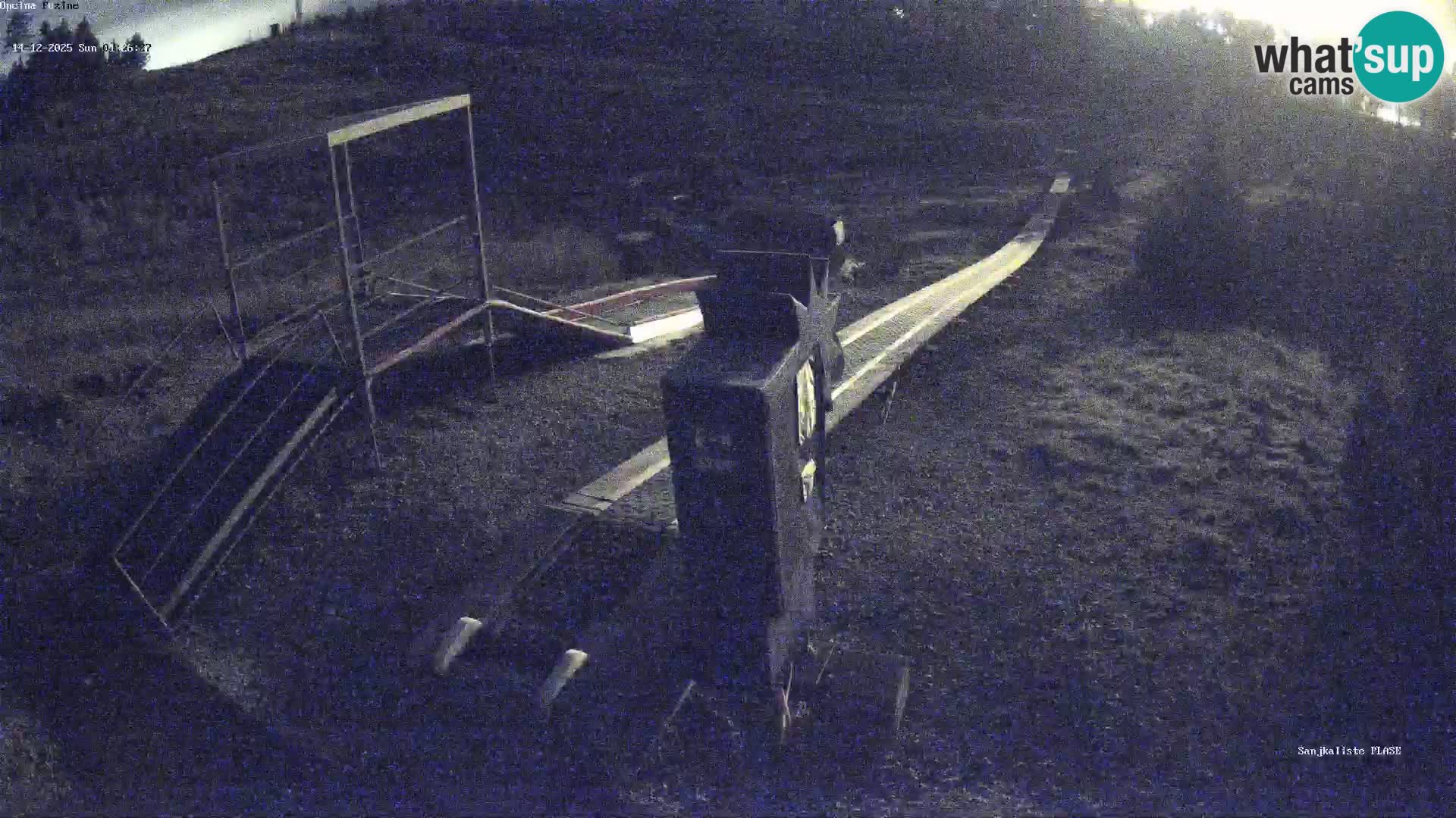 Webcam en direct Piste de luge de Fužine – Croatie