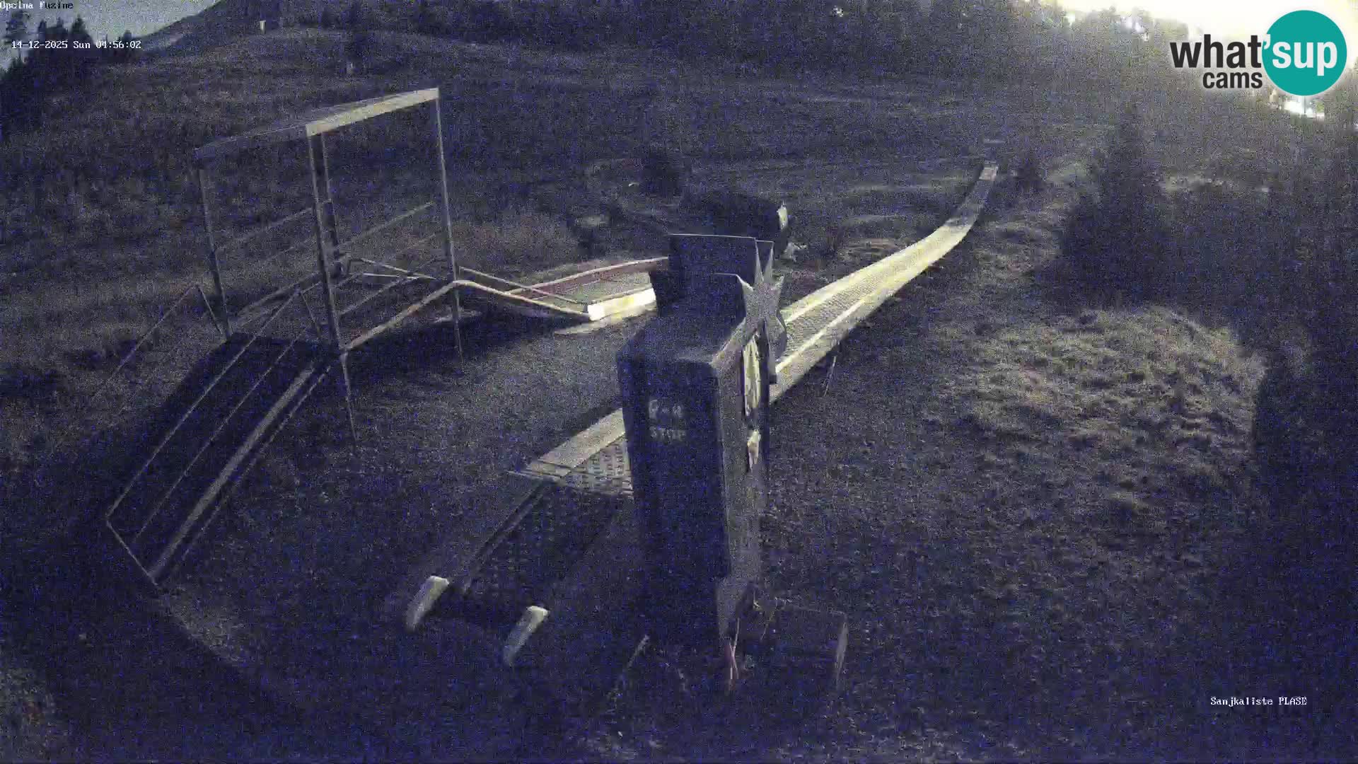 Webcam en vivo Pista de trineo Fužine – Croacia