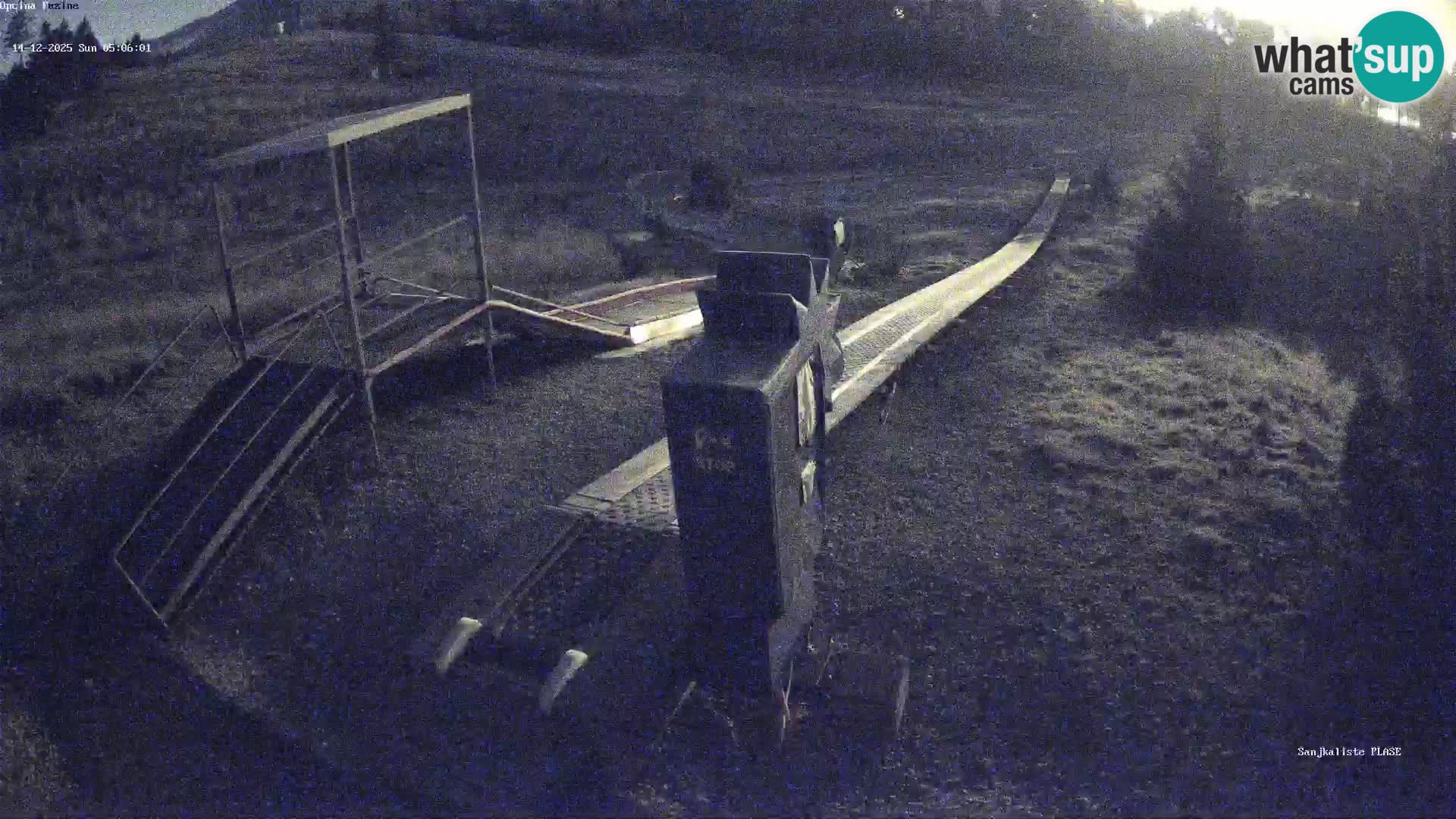 Webcam en direct Piste de luge de Fužine – Croatie