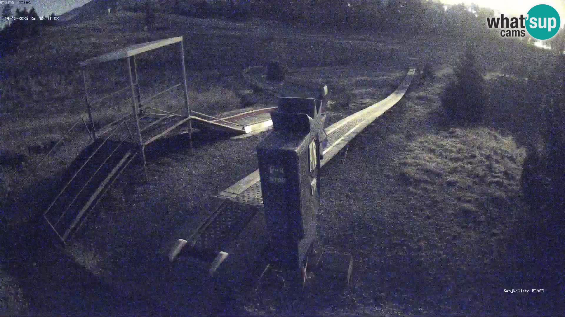 Live webcam Fužine toboggan run – Croatia