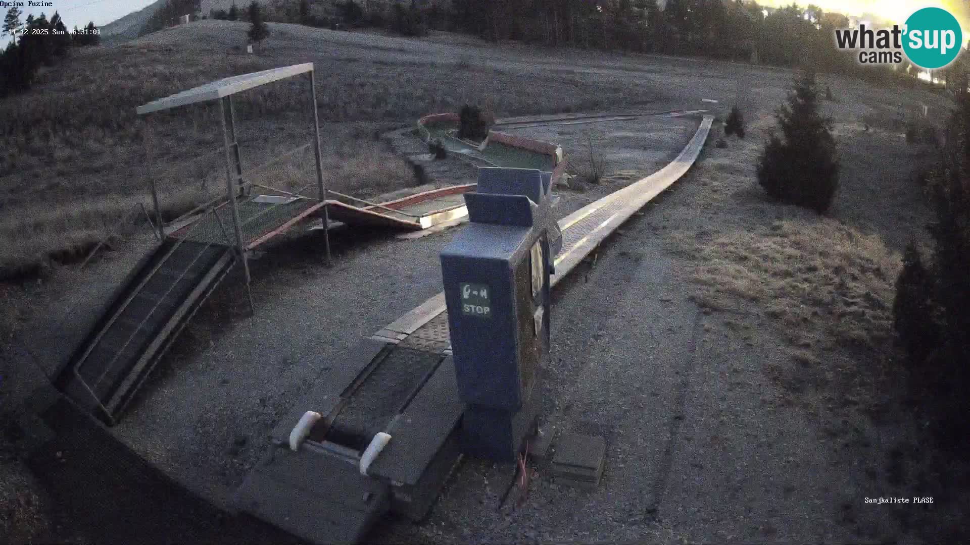 Web kamera uživo Sanjkalište Fužine – Hrvatska