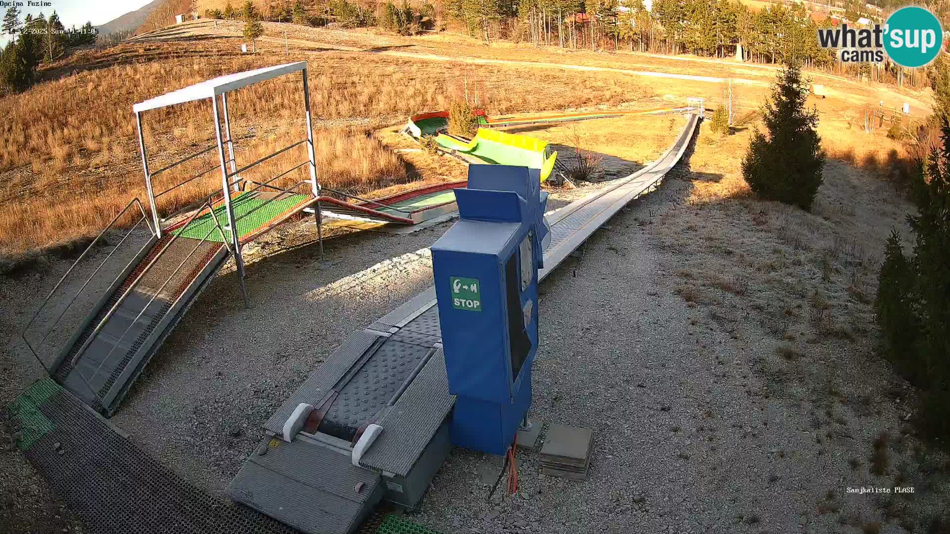 Web kamera uživo Sanjkalište Fužine – Hrvatska