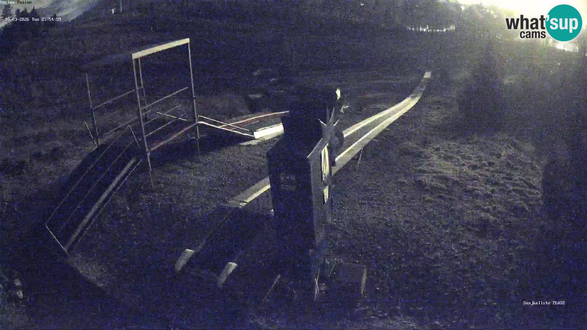 Webcam en vivo Pista de trineo Fužine – Croacia