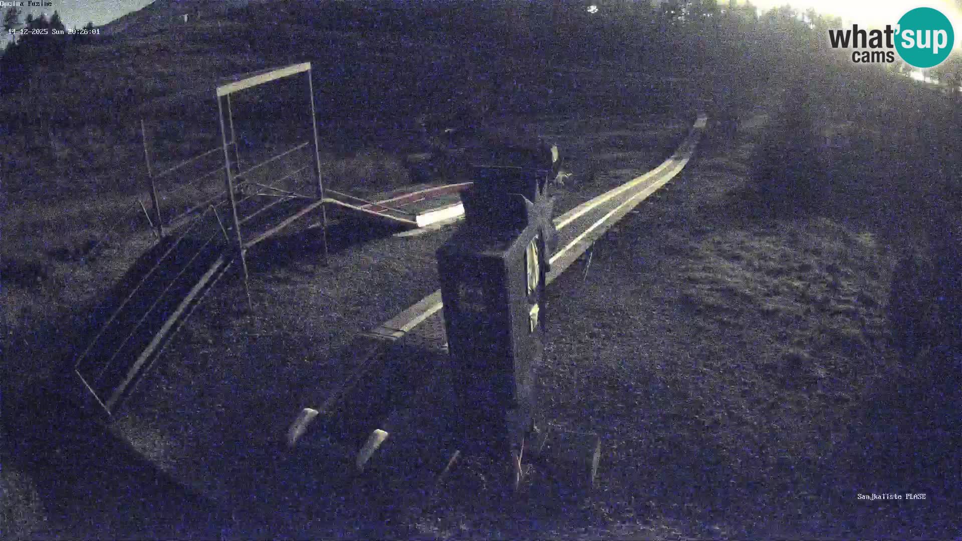 Live webcam Pista da slittino Fužine – Croazia