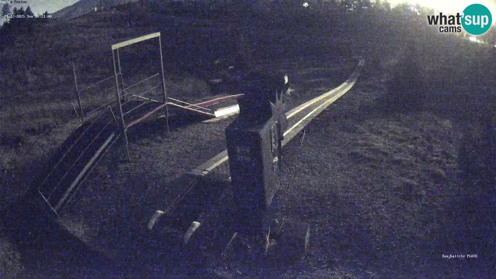 Webcam en direct Piste de luge de Fužine – Croatie