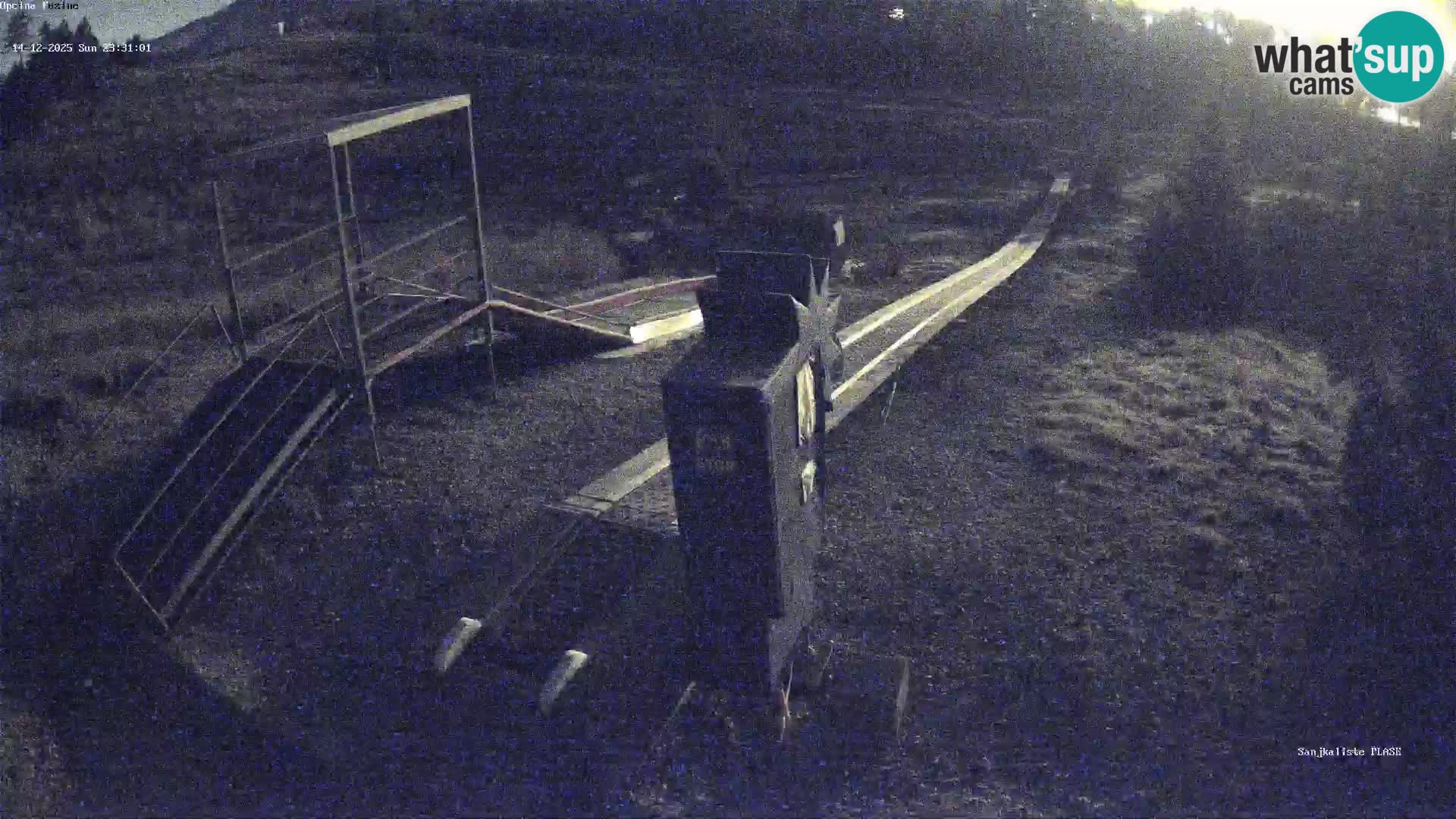 Webcam en direct Piste de luge de Fužine – Croatie