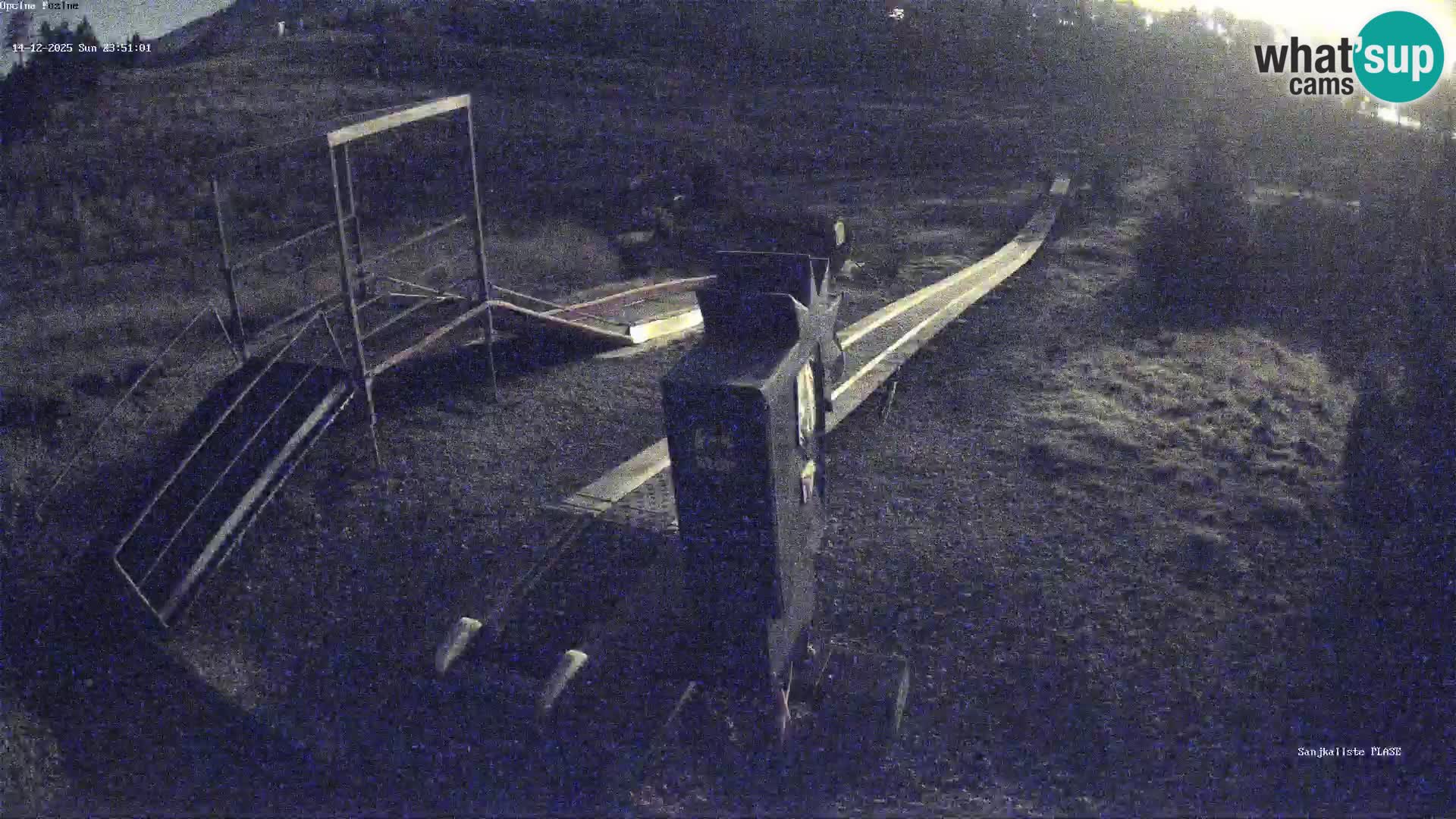 Webcam en direct Piste de luge de Fužine – Croatie