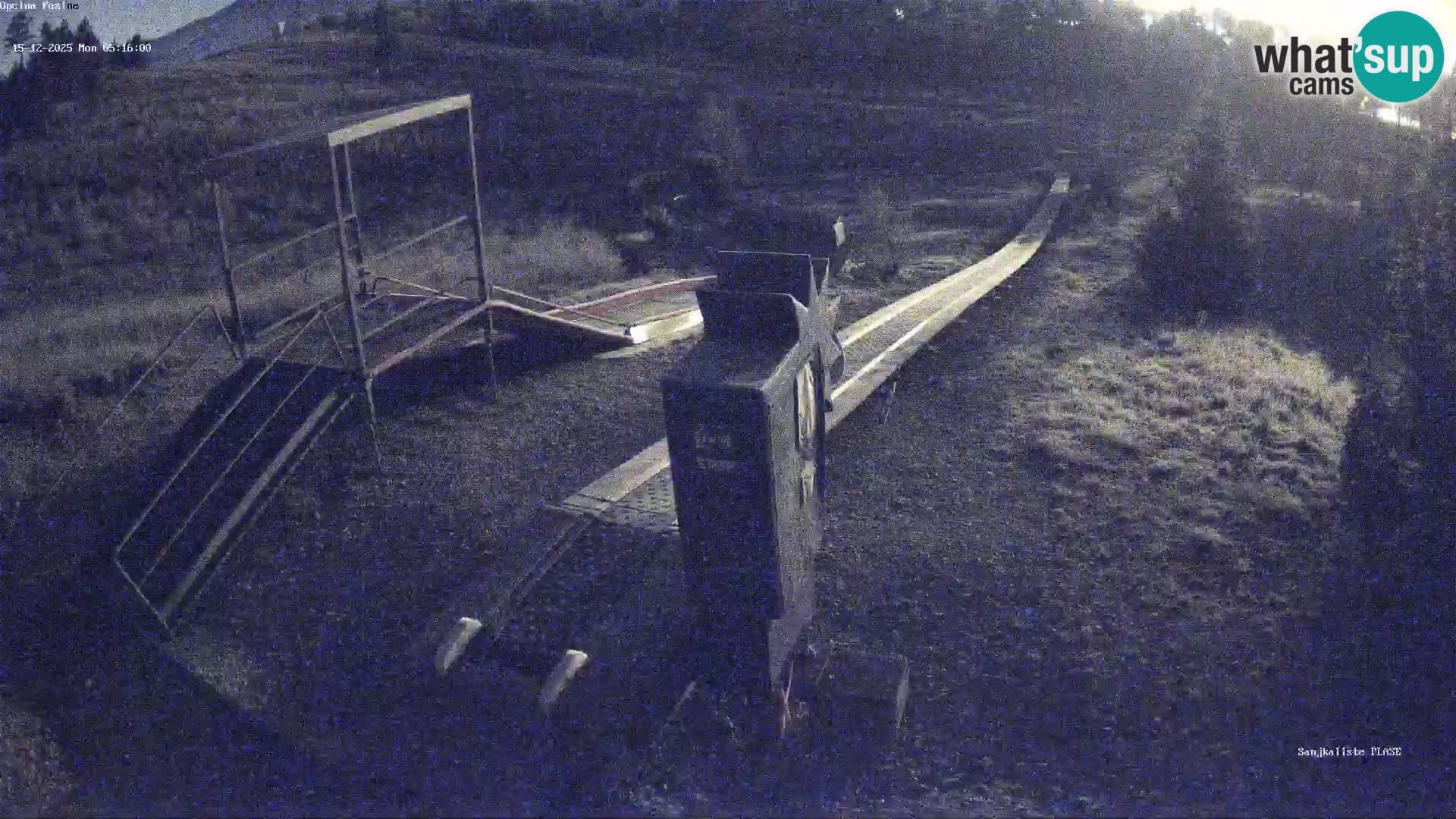 Spletna kamera v živo Sankališče Fužine – Hrvaška