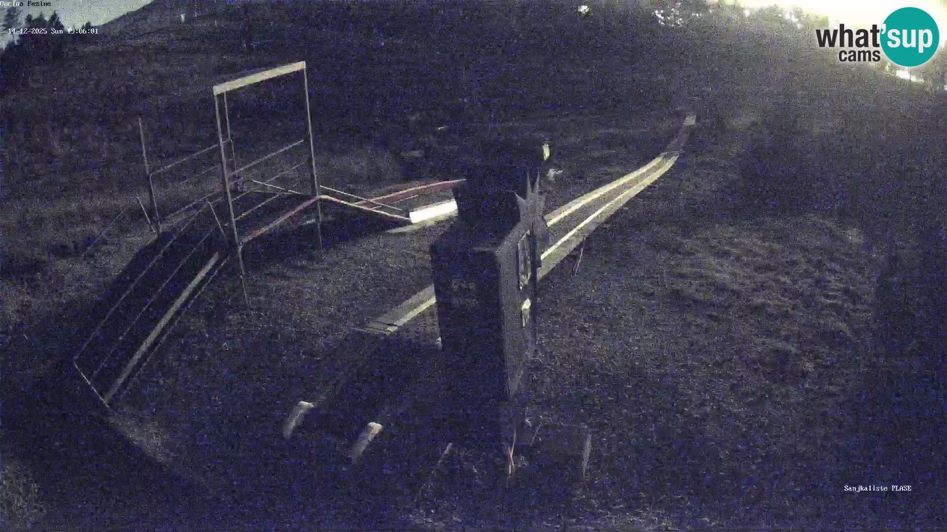 Webcam en vivo Pista de trineo Fužine – Croacia