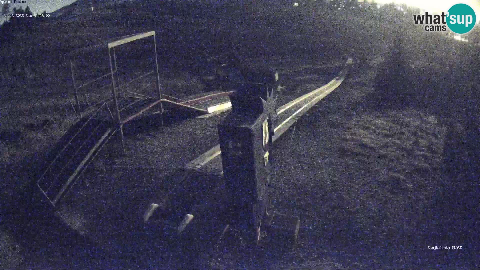 Web kamera uživo Sanjkalište Fužine – Hrvatska