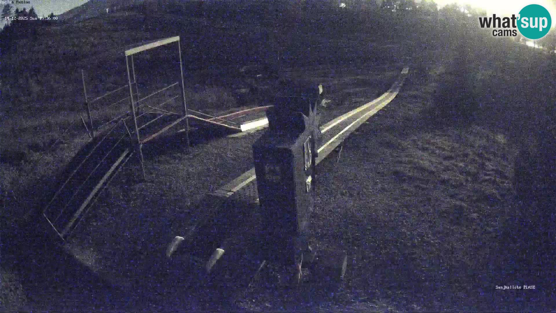 Webcam en direct Piste de luge de Fužine – Croatie