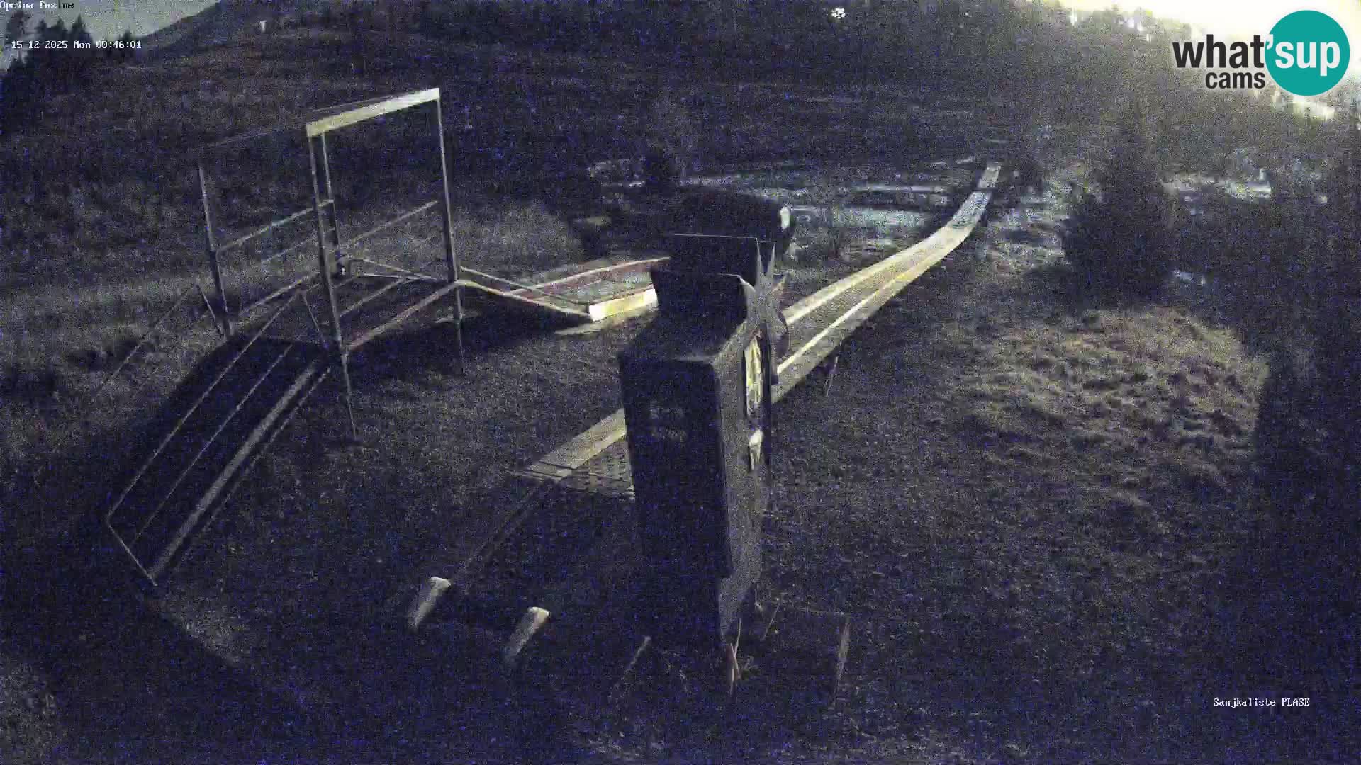 Webcam en direct Piste de luge de Fužine – Croatie