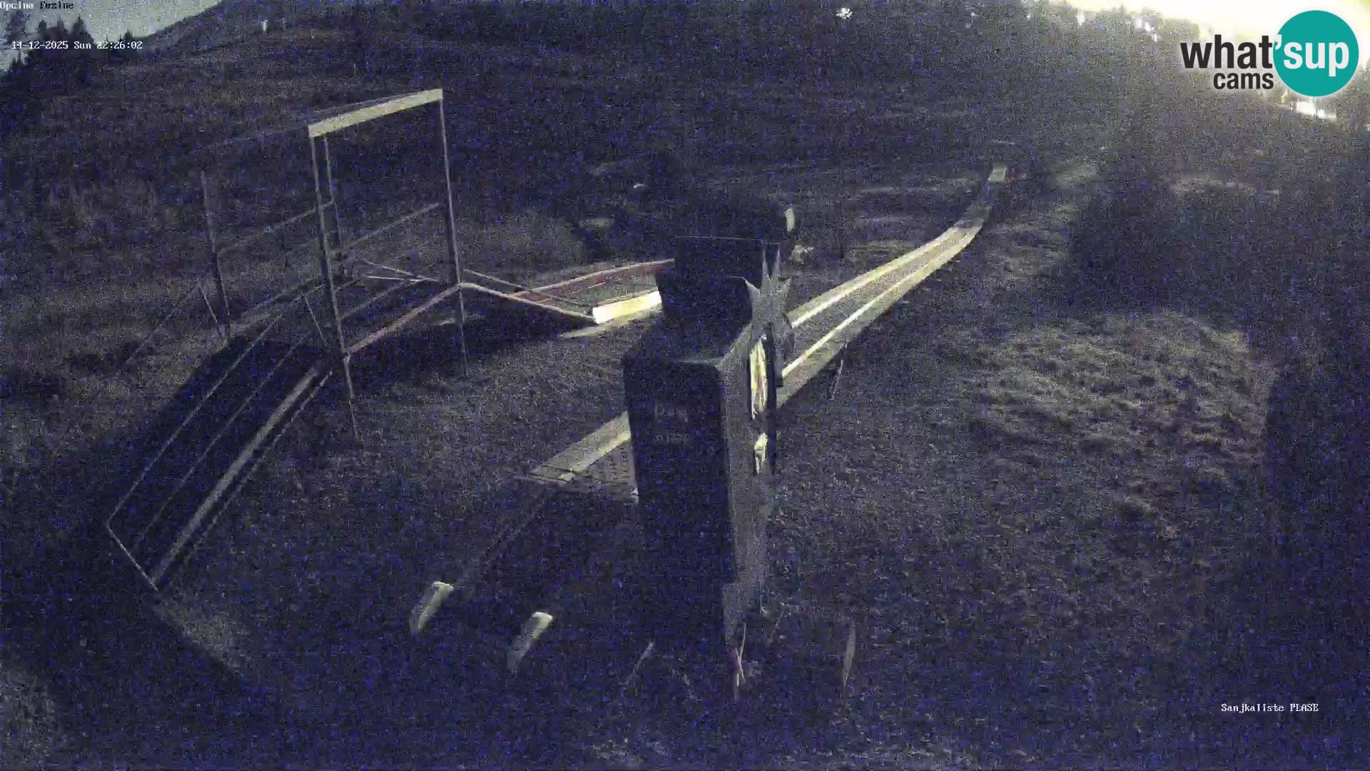 Live webcam Fužine toboggan run – Croatia