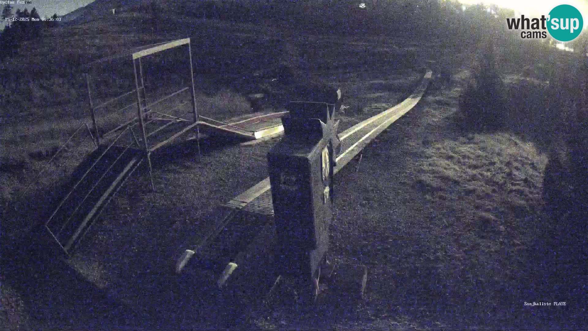 Live webcam Pista da slittino Fužine – Croazia