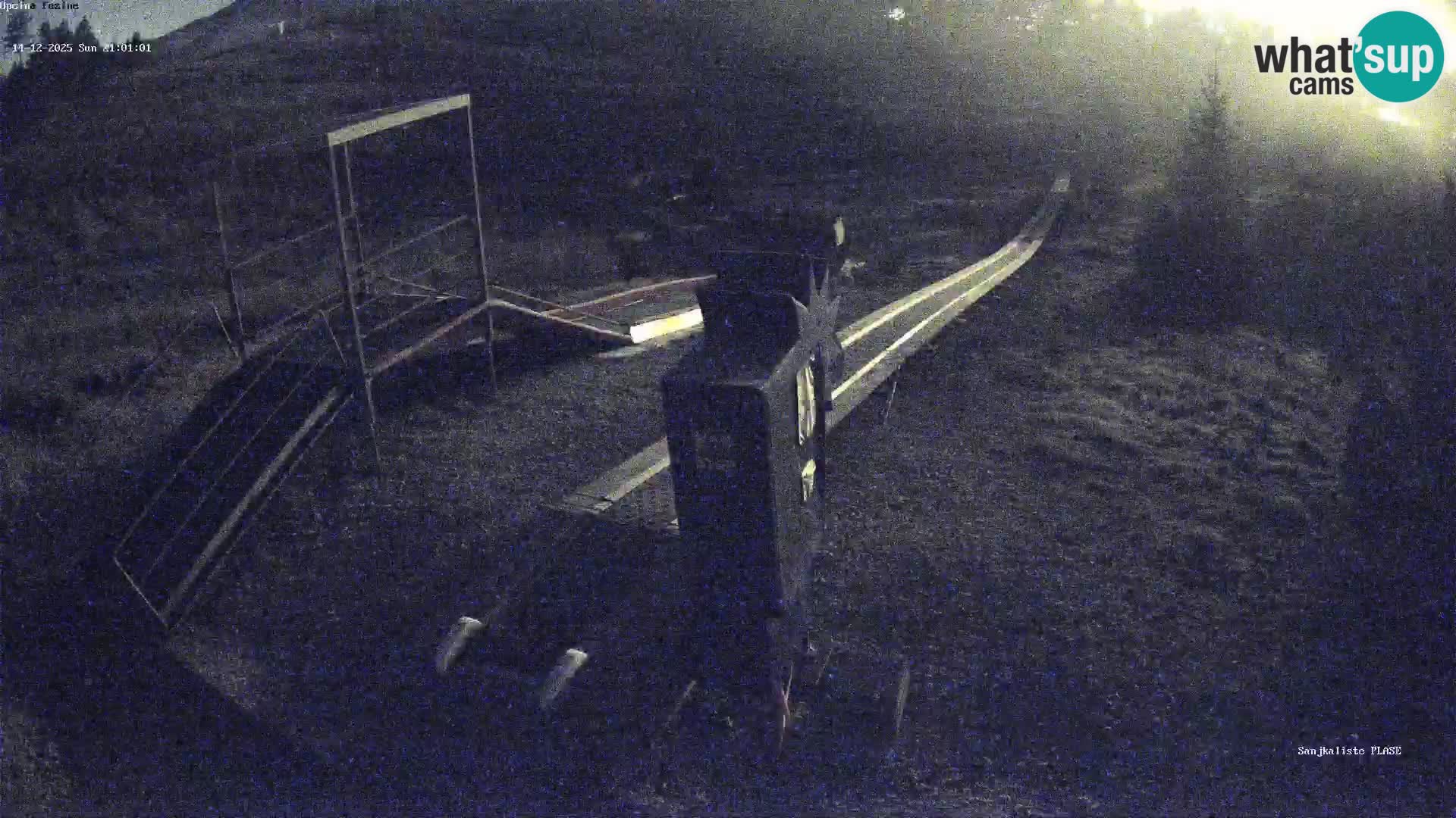 Live webcam Fužine toboggan run – Croatia