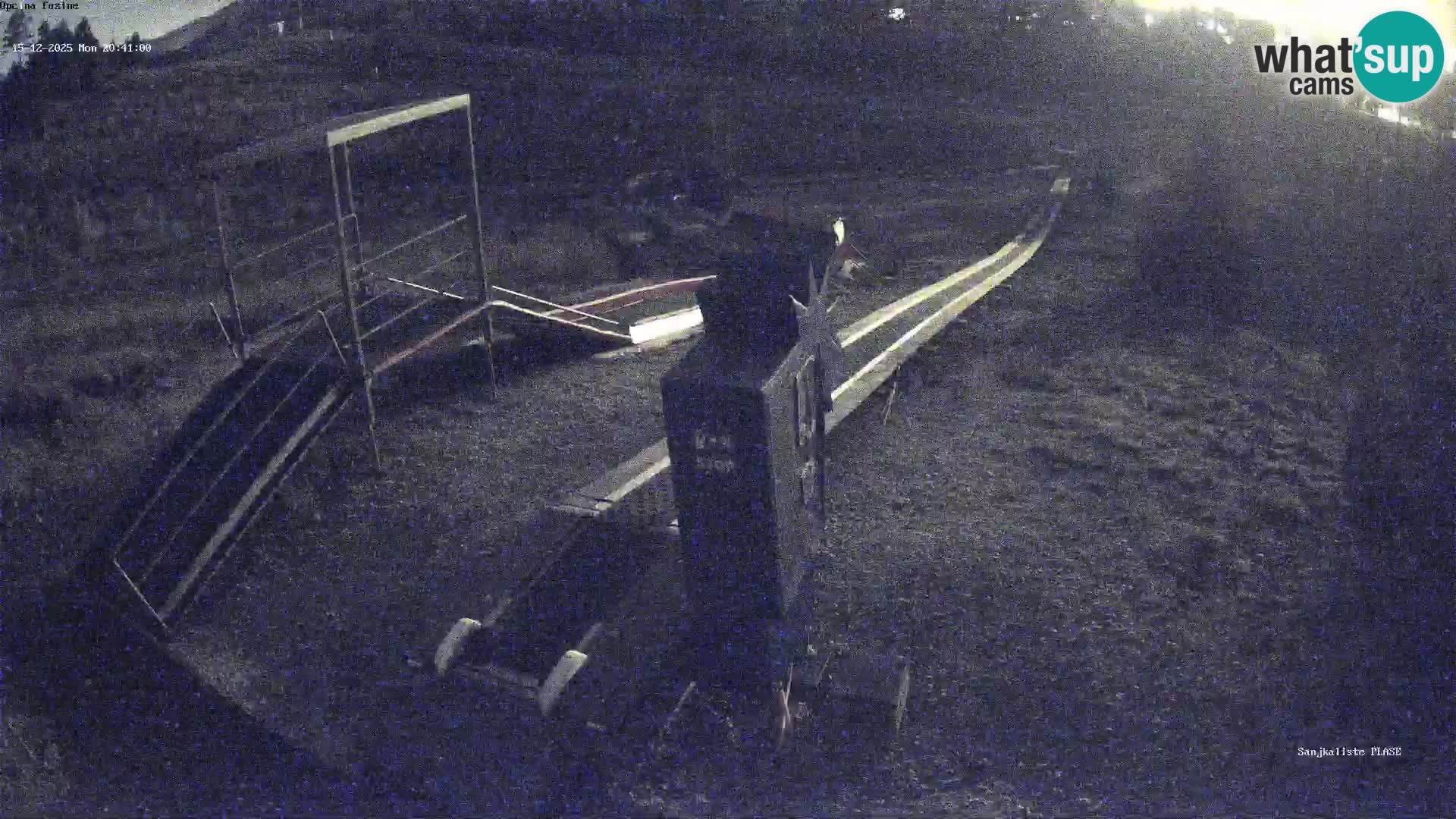 Webcam en direct Piste de luge de Fužine – Croatie