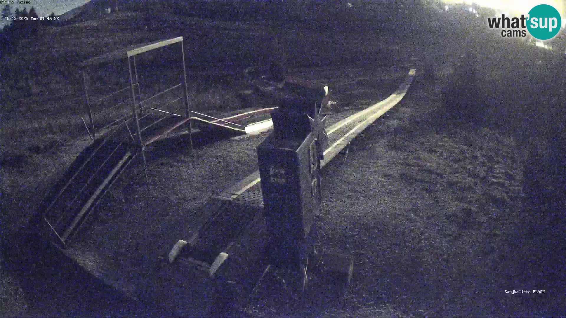 Live webcam Fužine toboggan run – Croatia