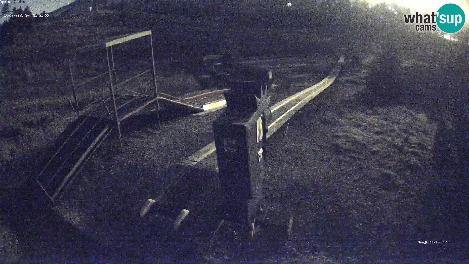 Spletna kamera v živo Sankališče Fužine – Hrvaška