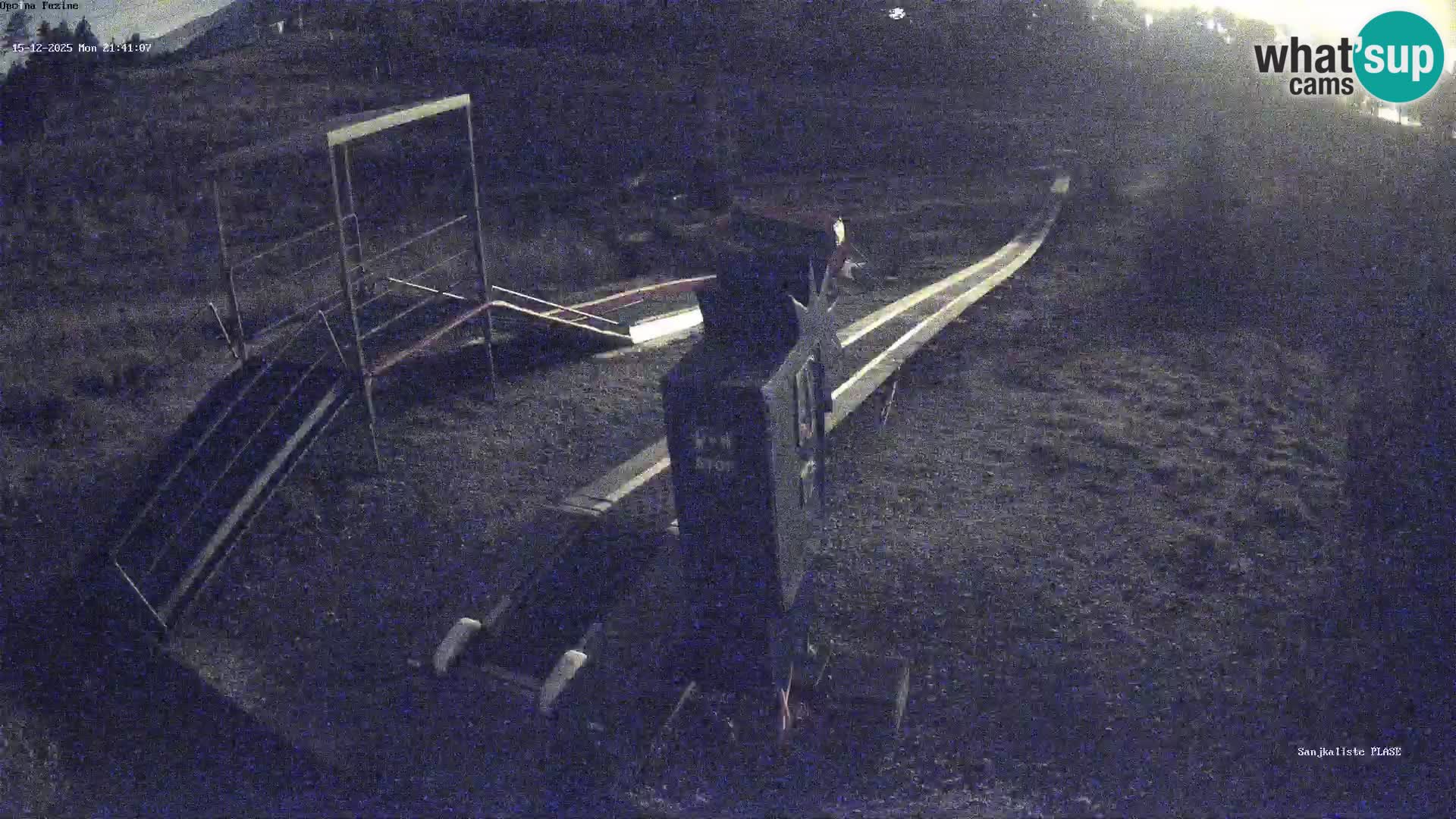 Webcam en vivo Pista de trineo Fužine – Croacia