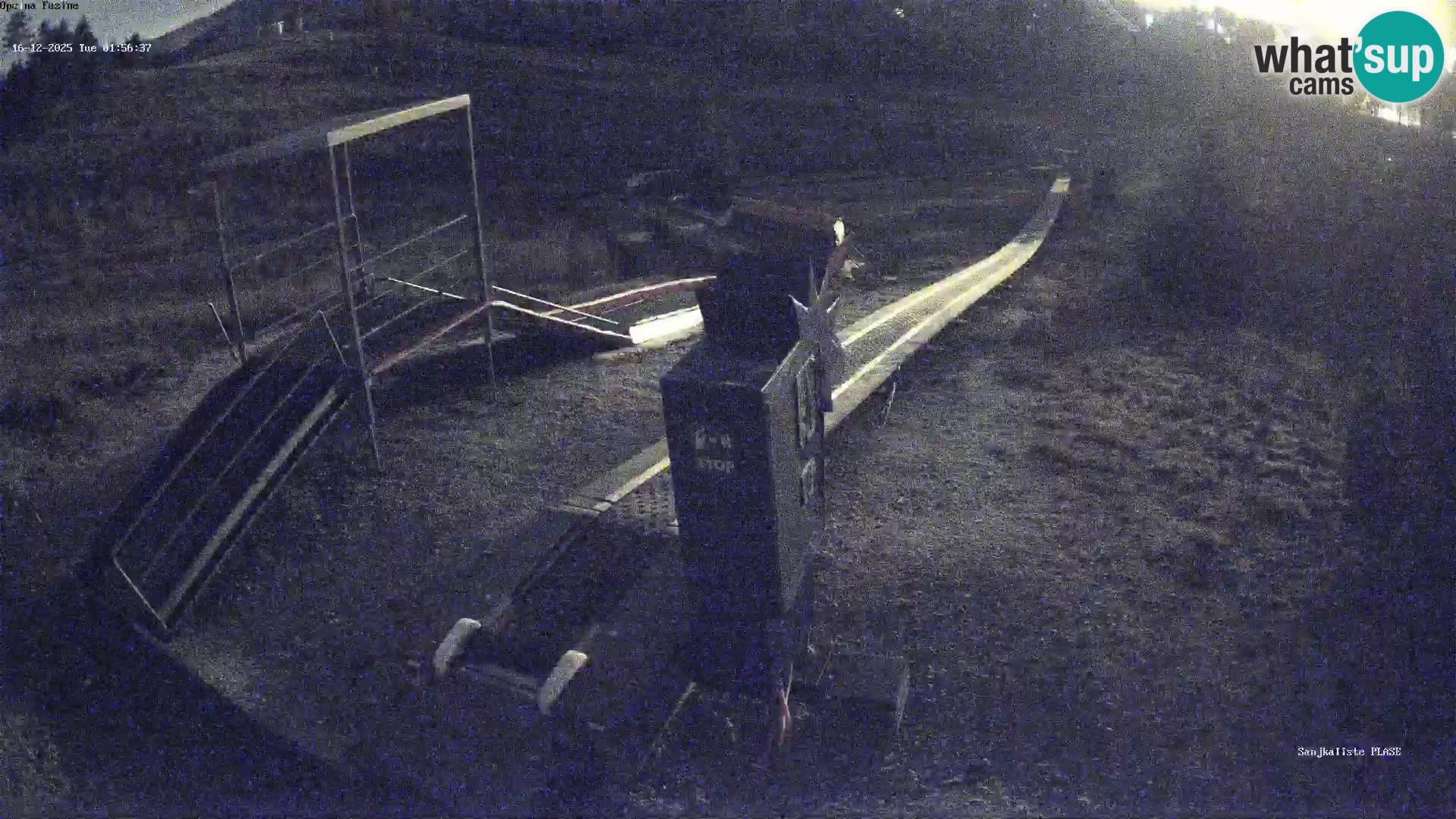 Live webcam Pista da slittino Fužine – Croazia