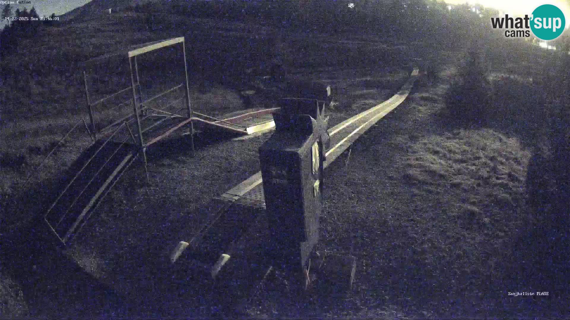 Webcam en direct Piste de luge de Fužine – Croatie