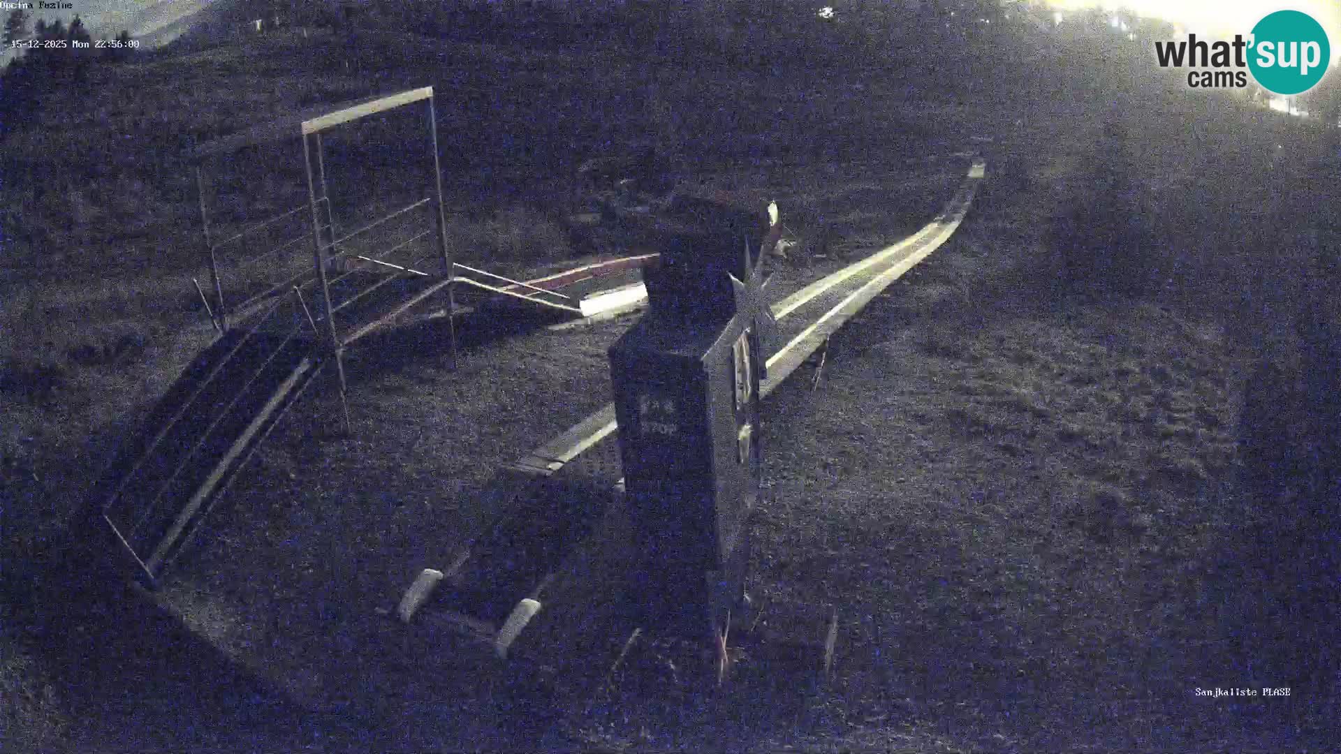 Live webcam Fužine toboggan run – Croatia