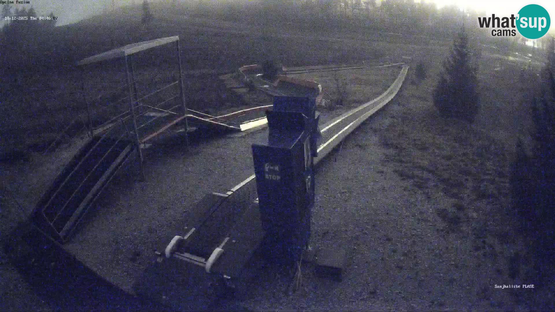 Web kamera uživo Sanjkalište Fužine – Hrvatska