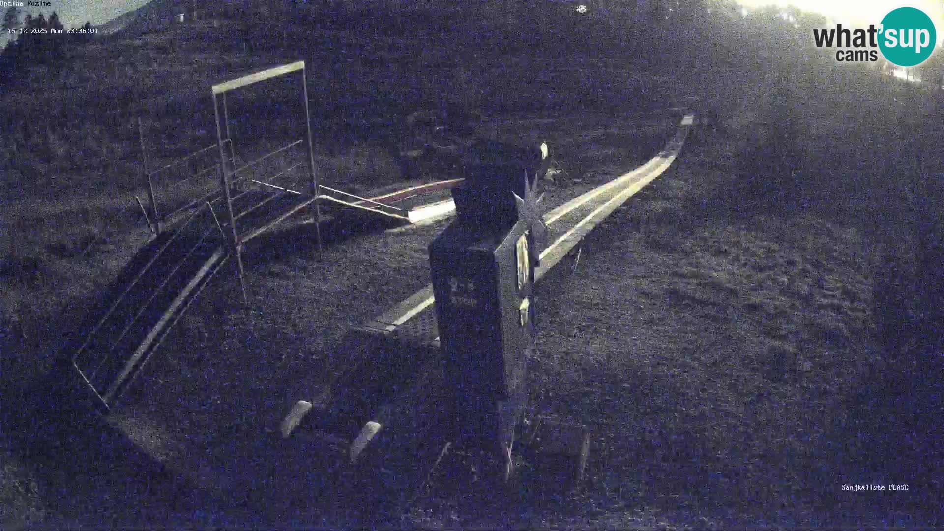 Live webcam Pista da slittino Fužine – Croazia