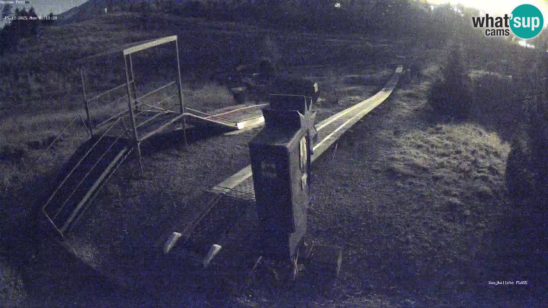 Live webcam Fužine toboggan run – Croatia