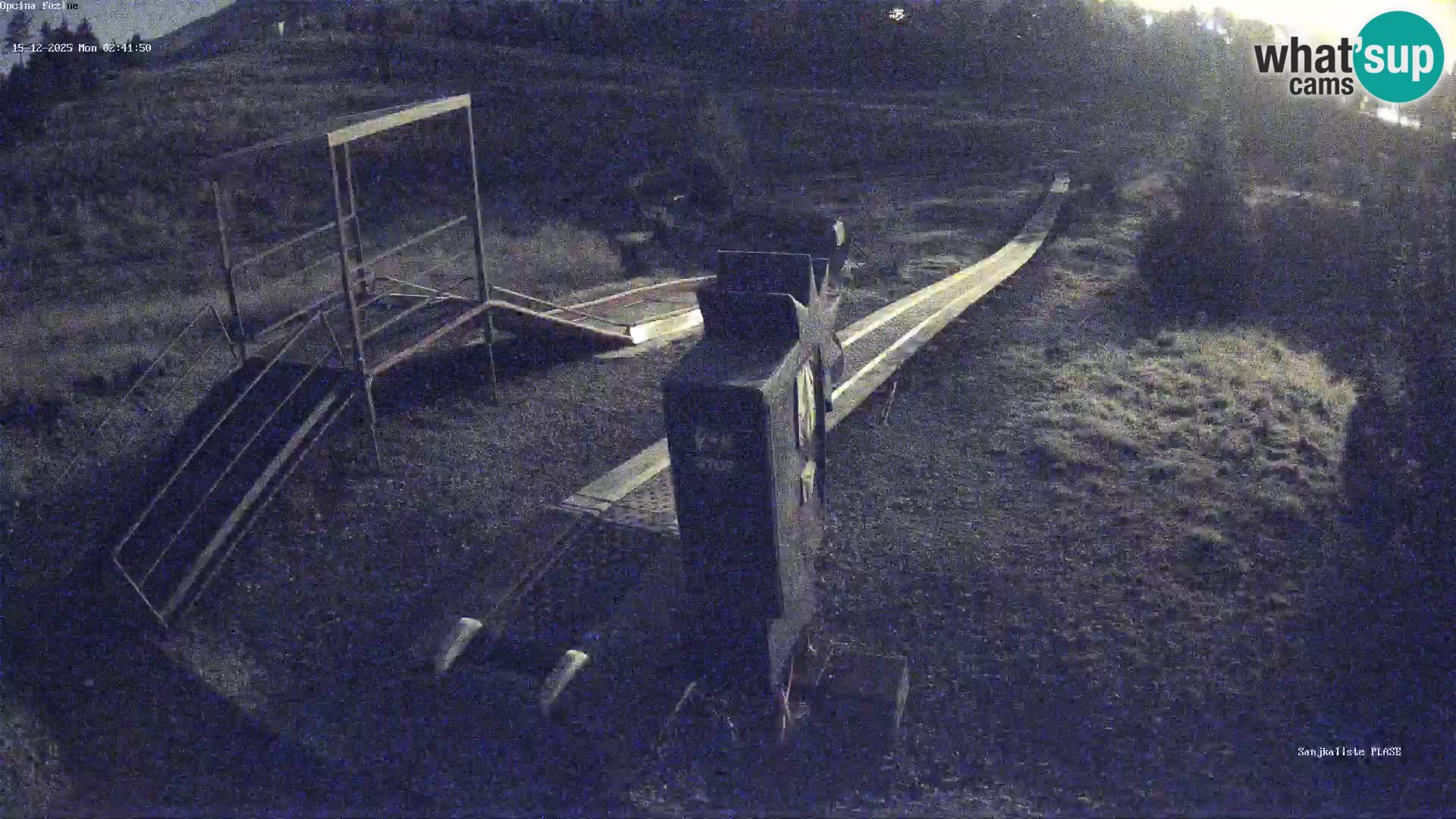 Live webcam Fužine toboggan run – Croatia