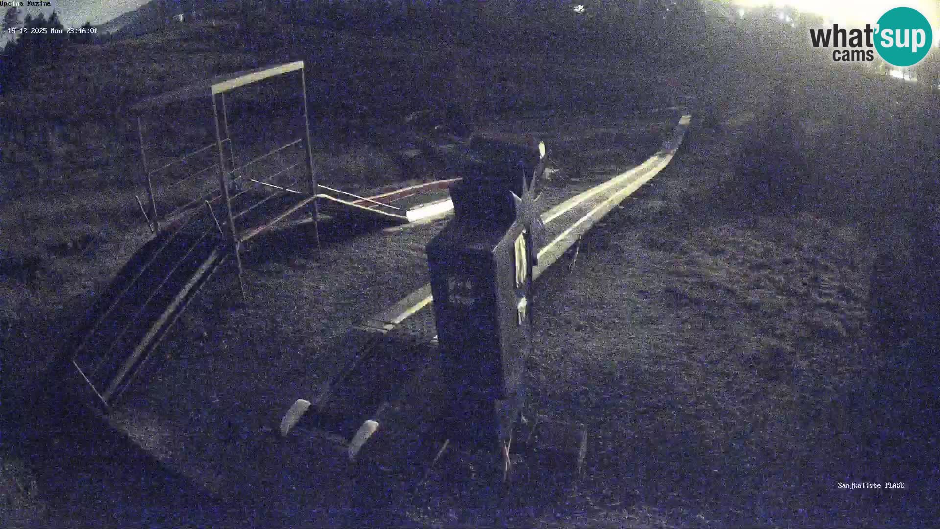 Webcam en direct Piste de luge de Fužine – Croatie