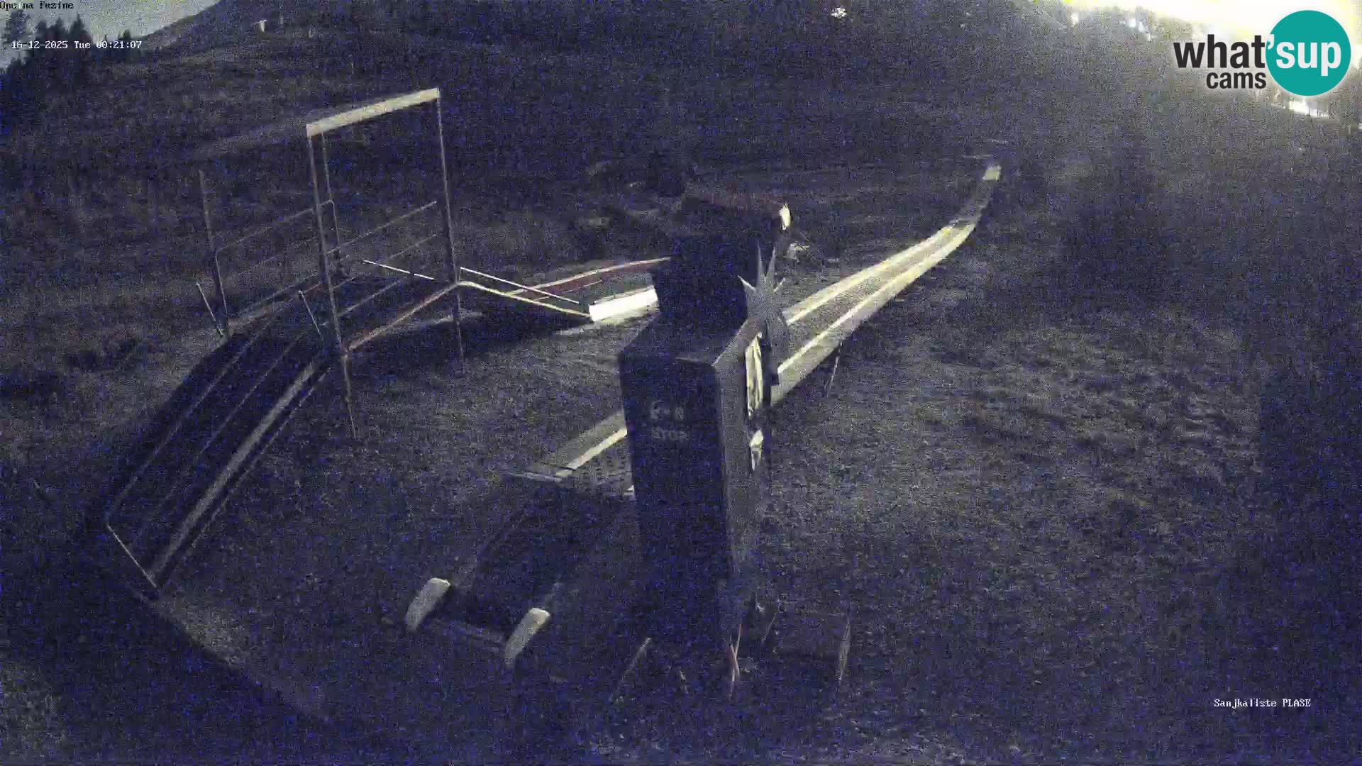 Webcam en vivo Pista de trineo Fužine – Croacia