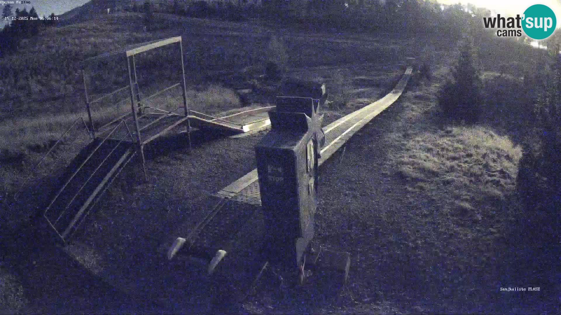 Webcam en vivo Pista de trineo Fužine – Croacia