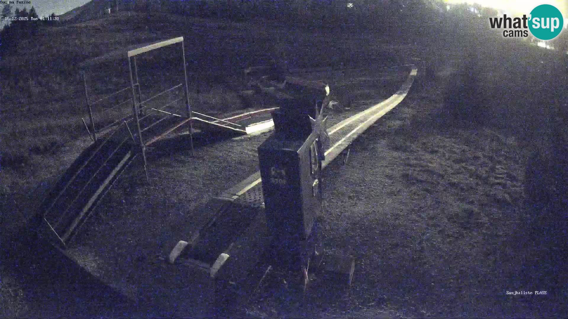 Webcam en vivo Pista de trineo Fužine – Croacia