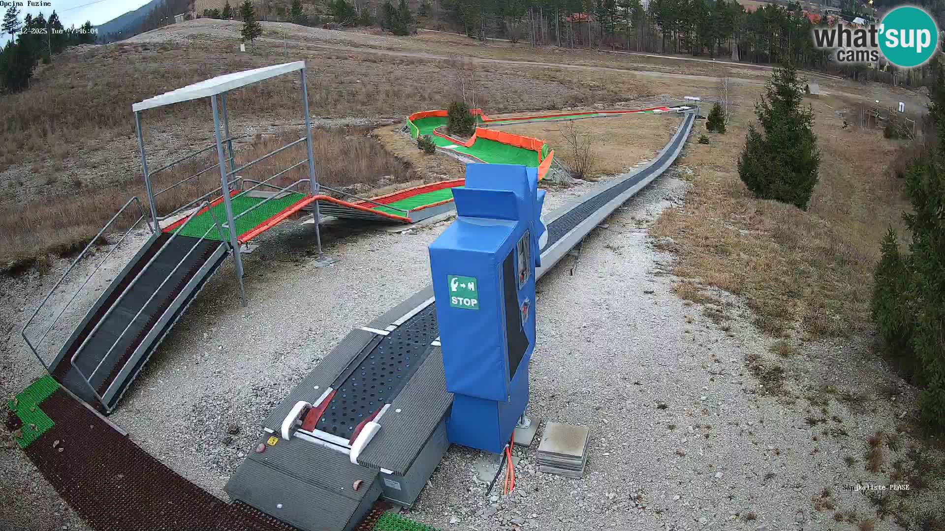 Live Webcam Rodelbahn Fužine – Kroatien