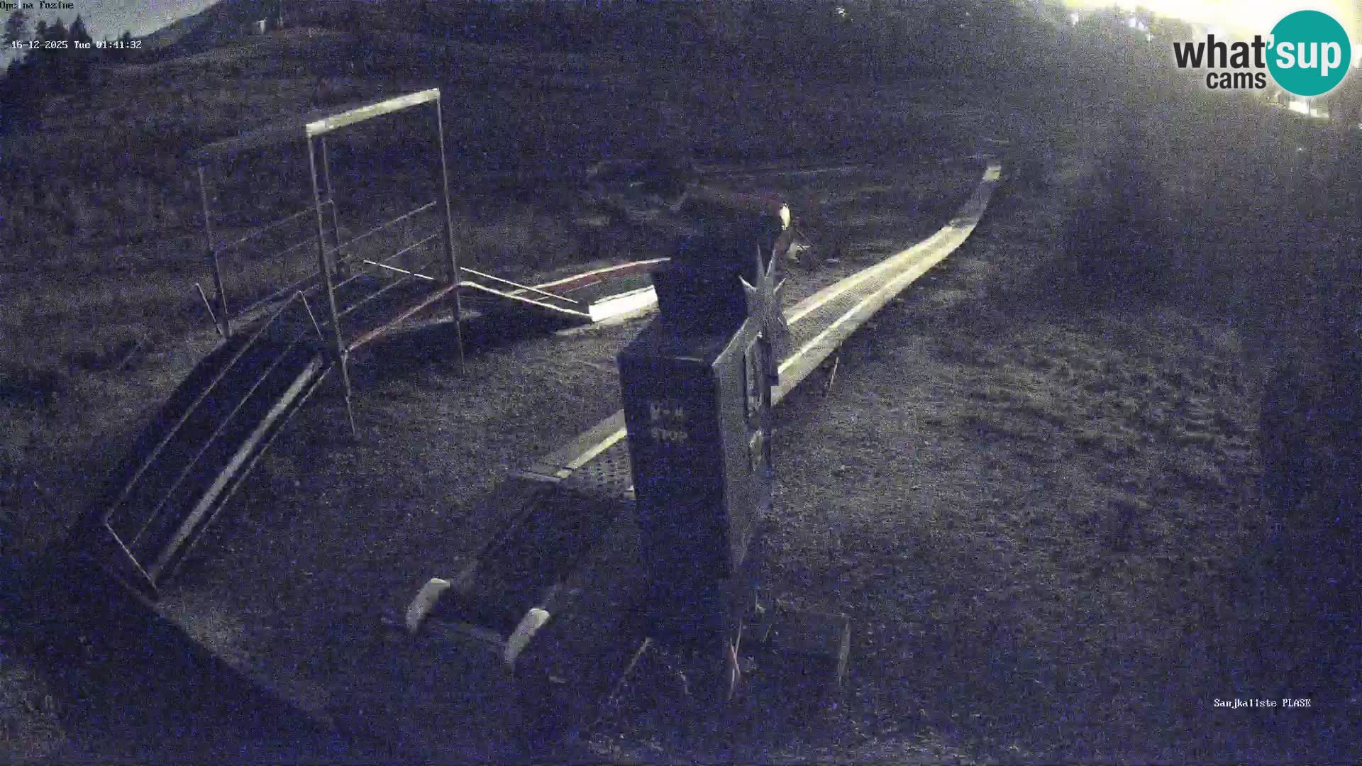 Live webcam Fužine toboggan run – Croatia