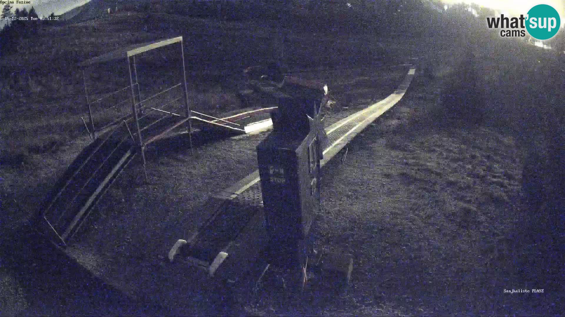 Web kamera uživo Sanjkalište Fužine – Hrvatska