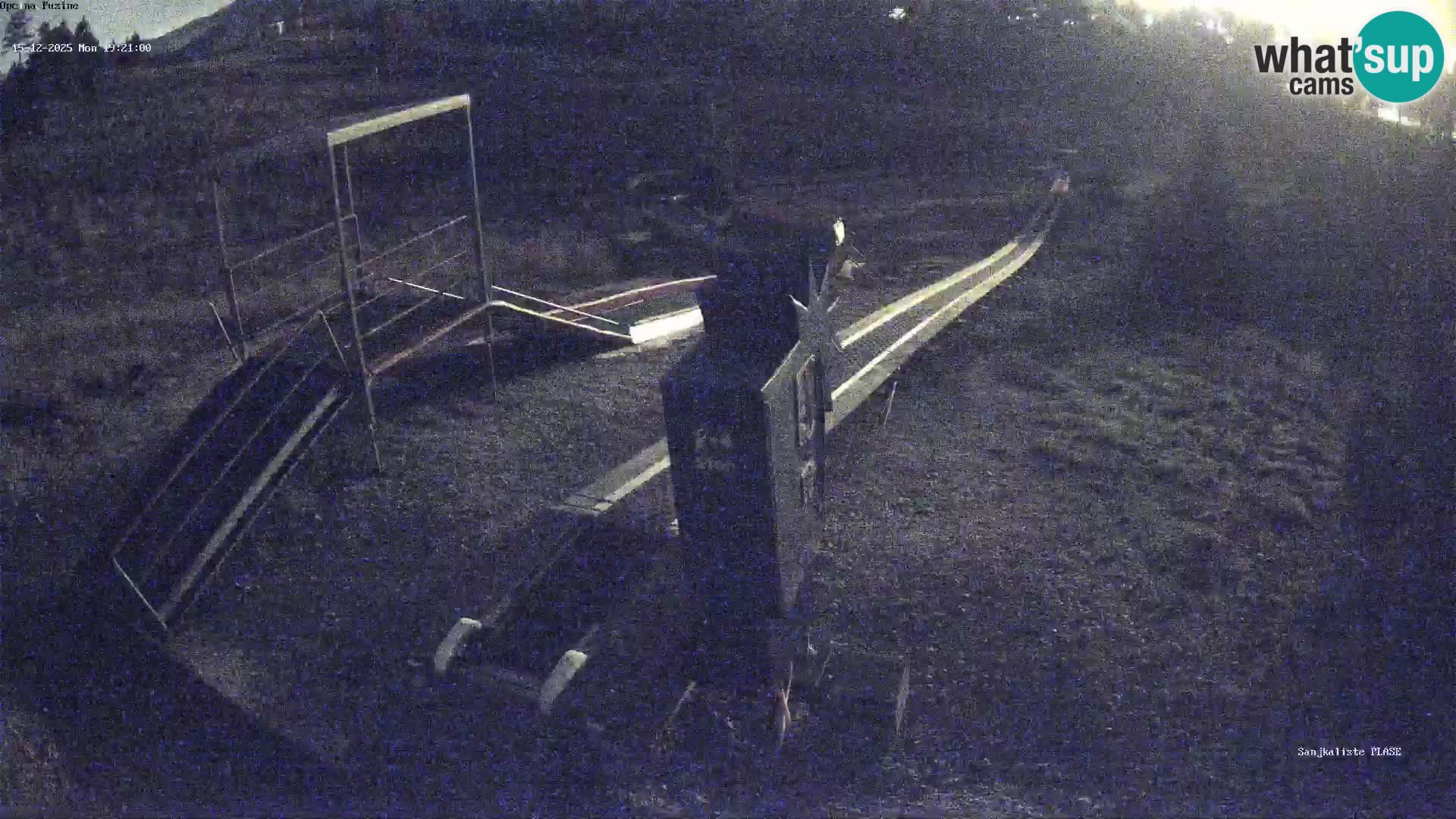 Live webcam Fužine toboggan run – Croatia