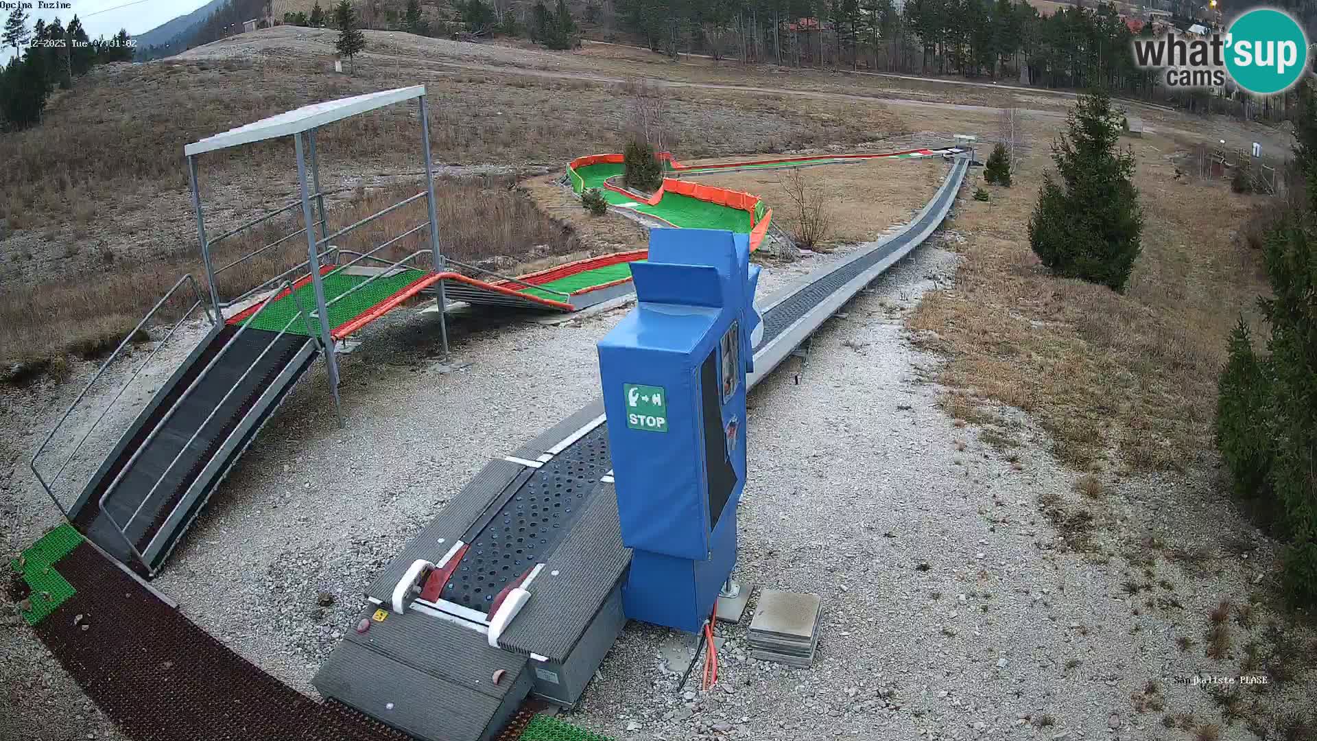 Live Webcam Rodelbahn Fužine – Kroatien