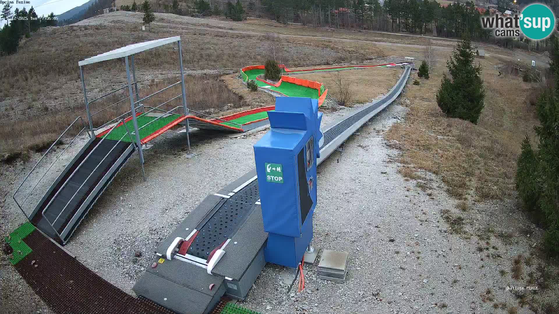 Live Webcam Rodelbahn Fužine – Kroatien